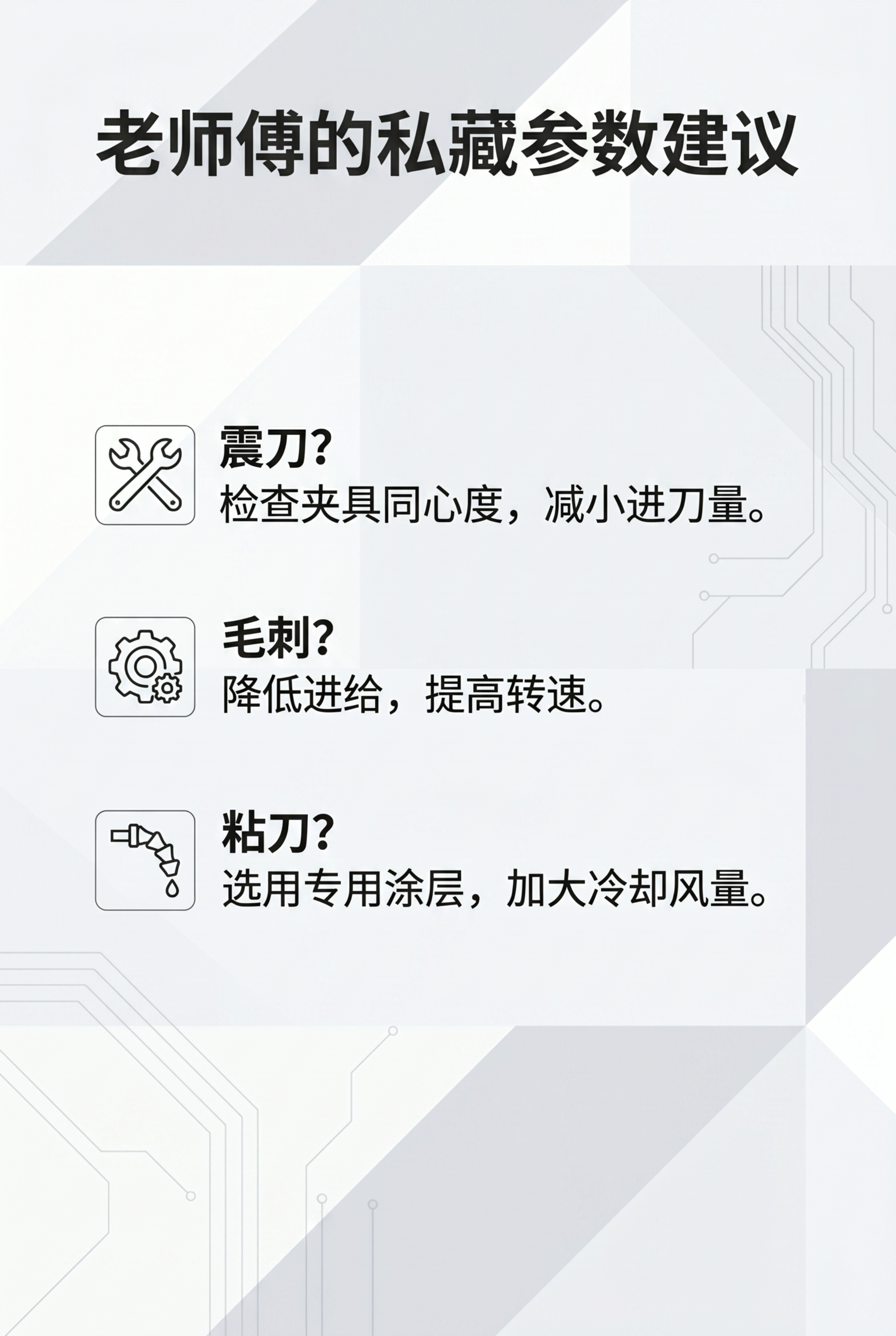 天猫淘宝商品详情页第九张技术干货页，背景是简约科技风灰白几何拼… - 图片创意预览