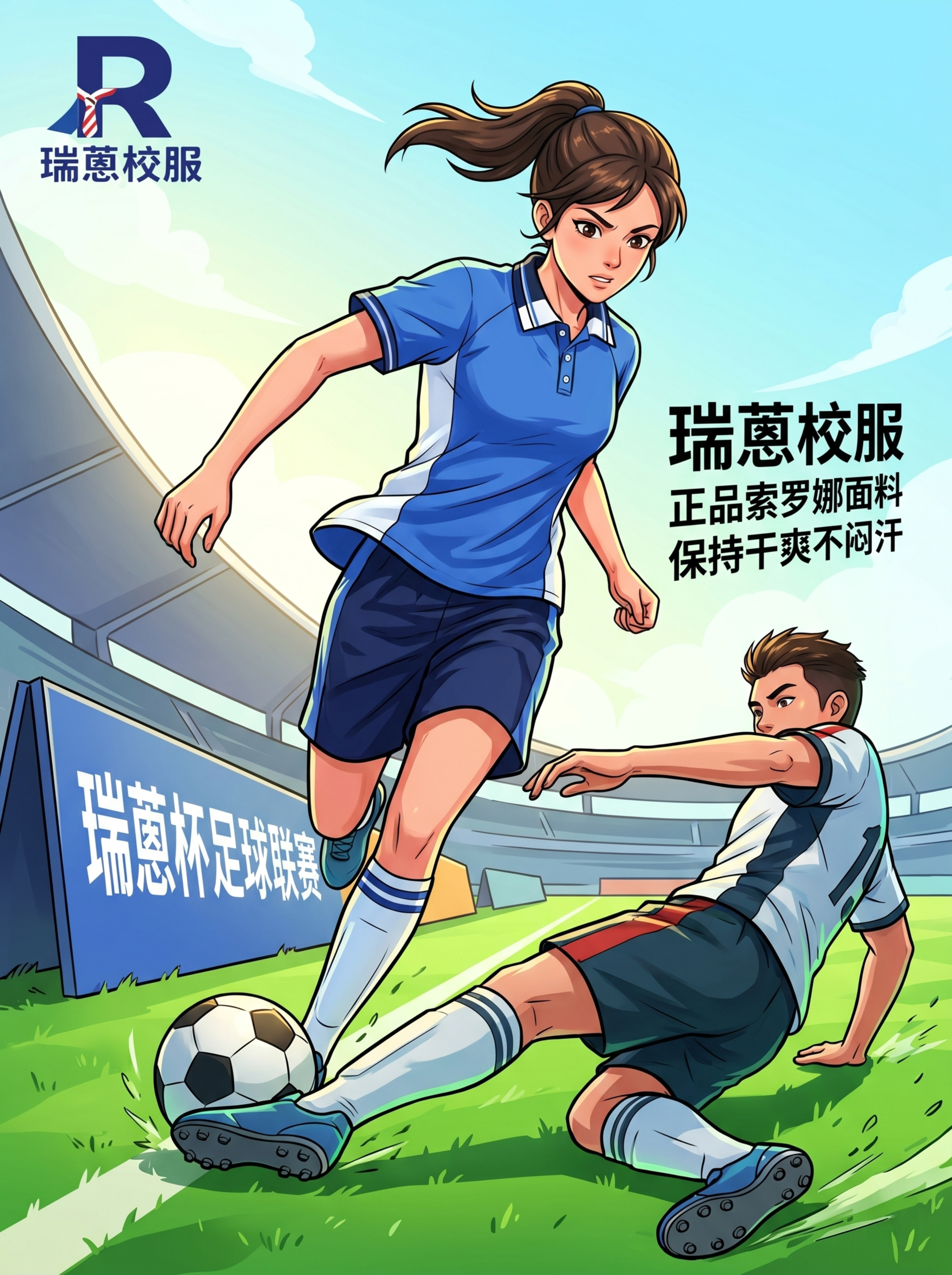 校服严格参照上传产品图，完整保留所有可见组件、部件、轮廓形状、… - 图片创意预览