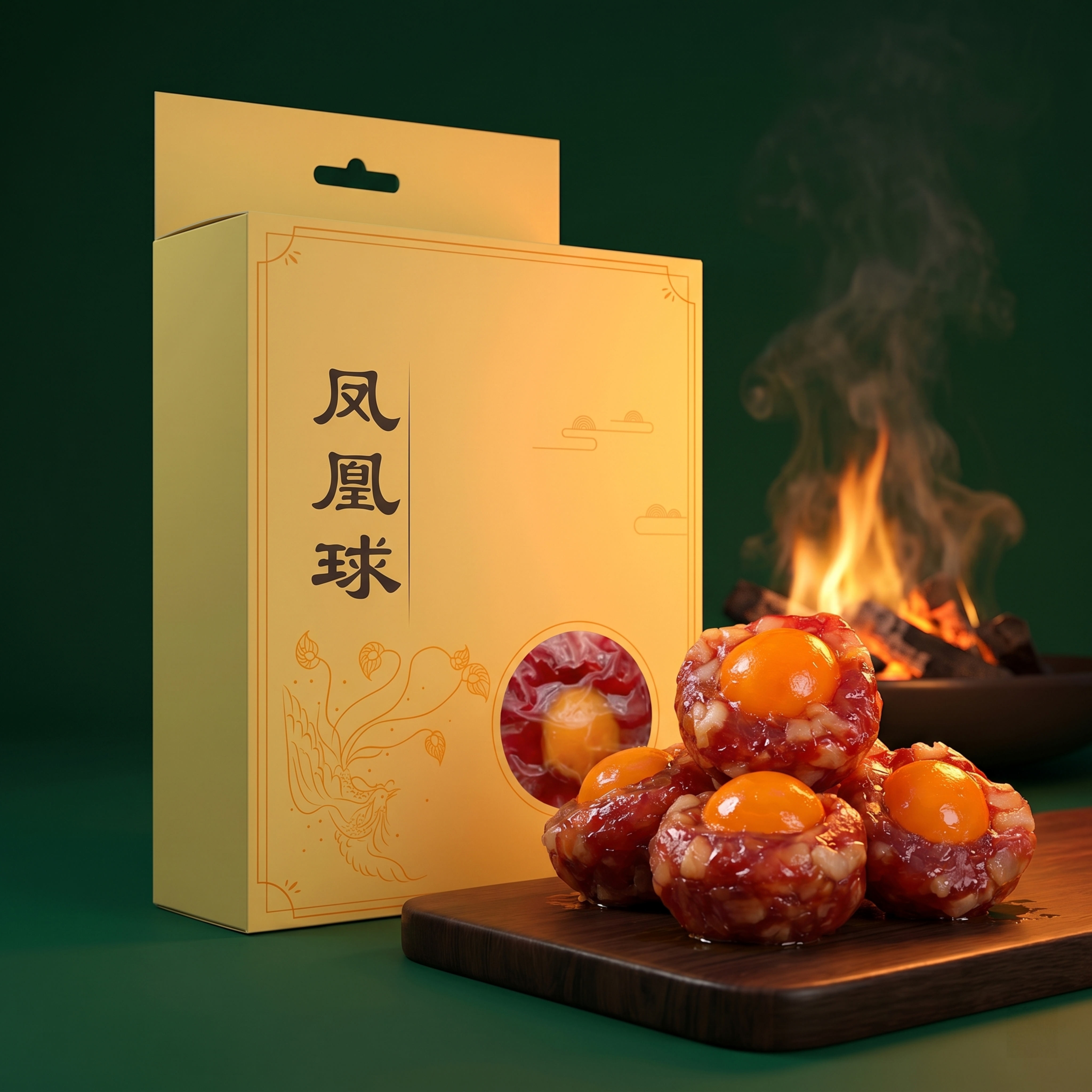 食品包装盒严格参照上传产品图，完整保留所有可见组件、部件、轮廓… - 图片创意预览