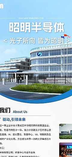 企业行政公司介绍企业宣传长图海报