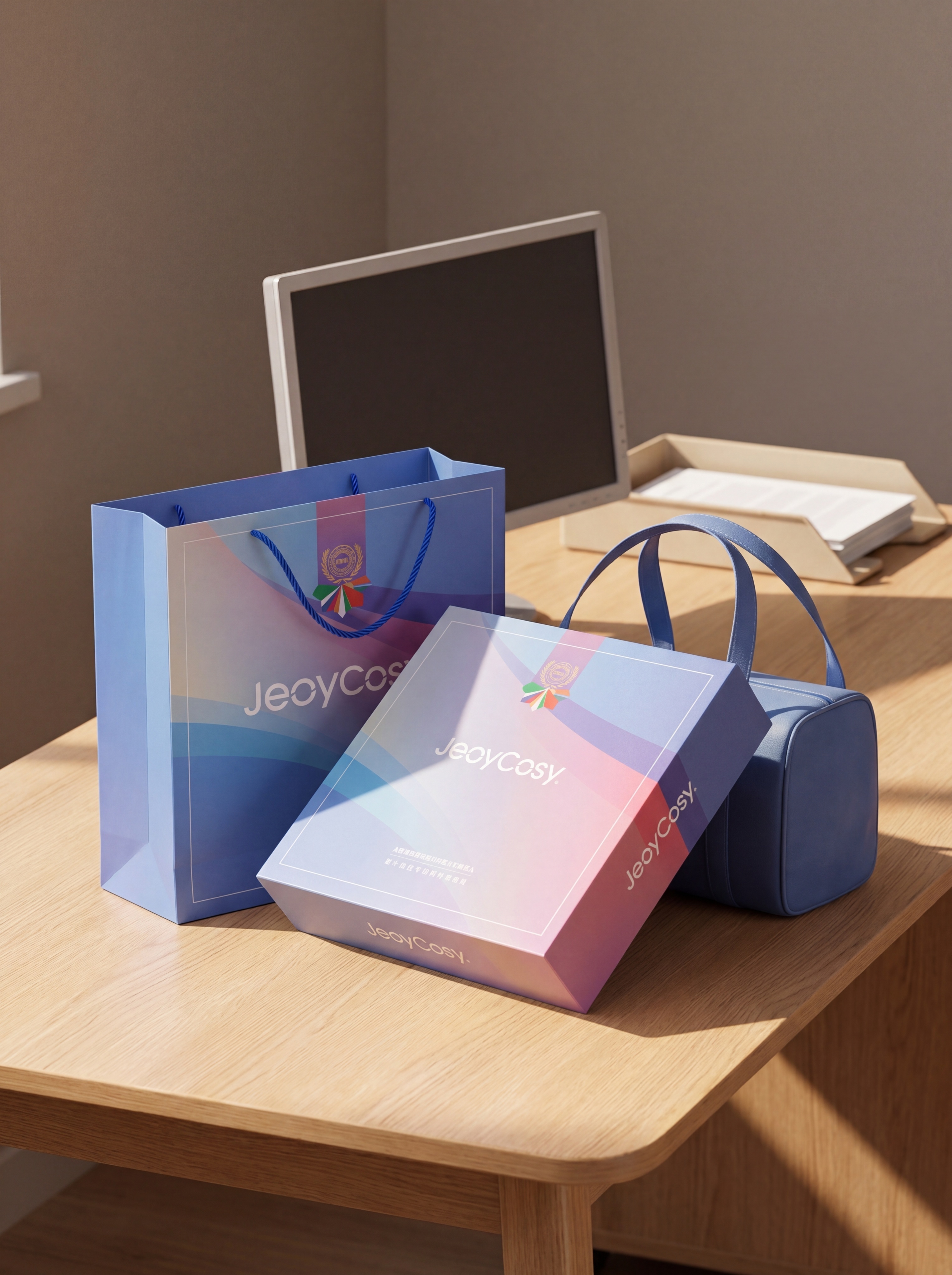 礼品包装盒，严格参照上传产品图，完整保留所有可见组件、部件、轮… - 图片创意预览
