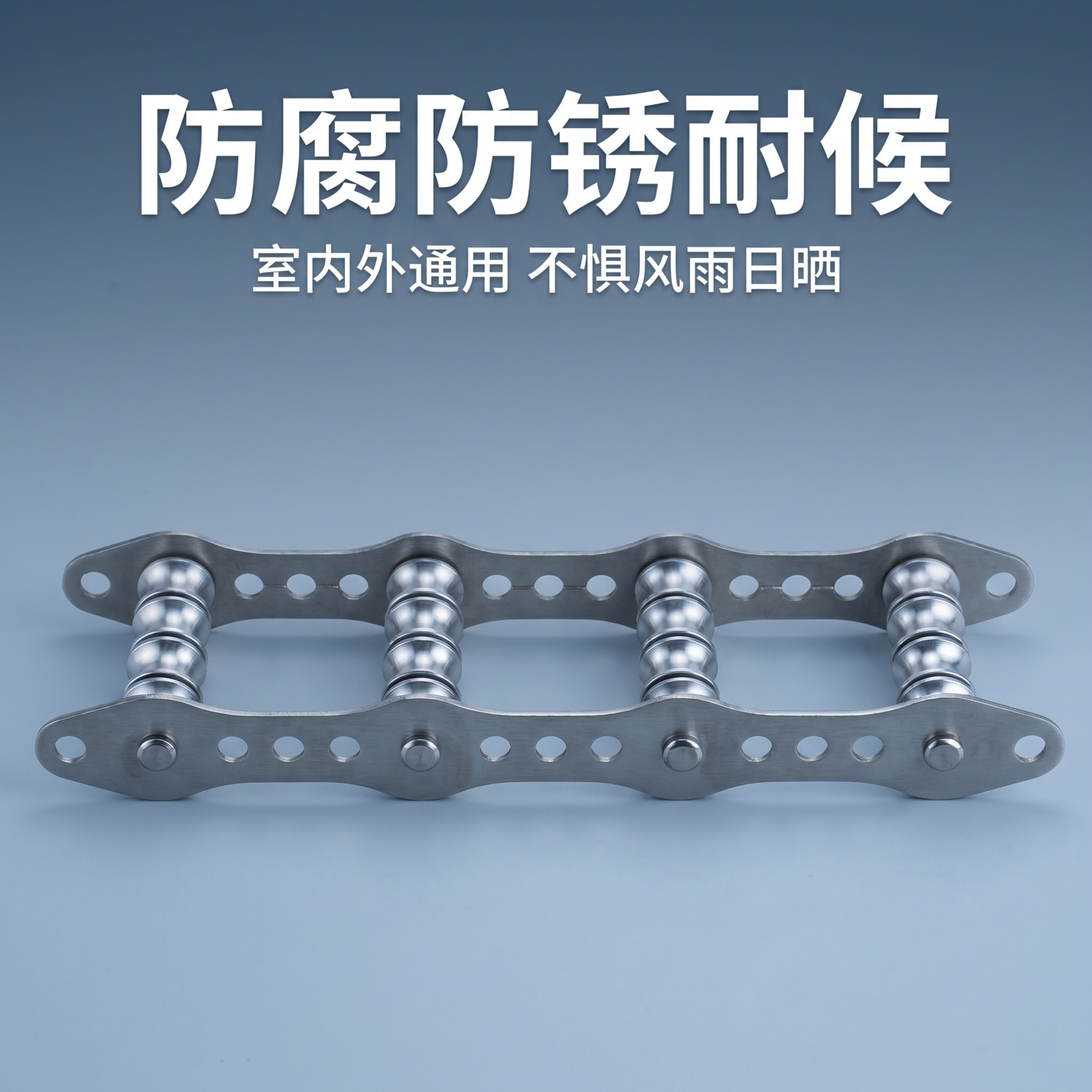 [主图 7] 不锈钢滑轮支架防腐防锈户外专用卖点主图。 [氛围… - 图片创意预览