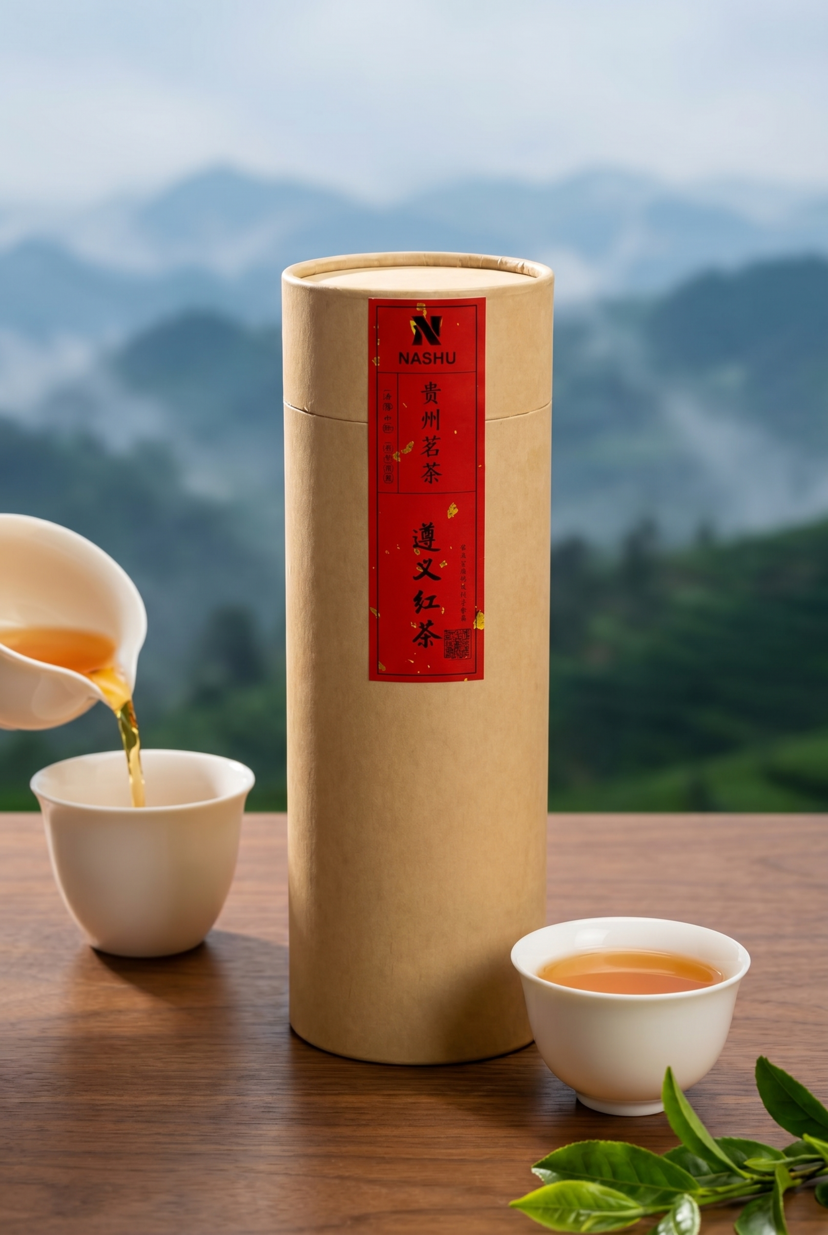 商业级产品摄影 主体：罐装茶叶严格参照上传产品图，完整保留轮廓… - 图片创意预览