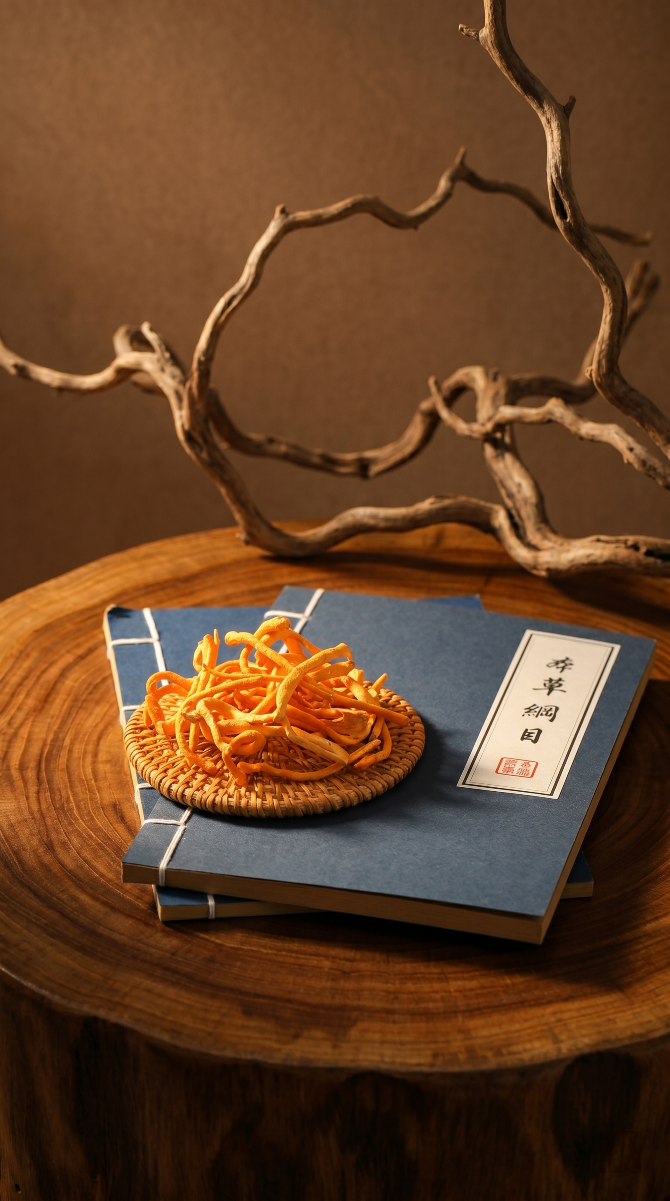 虫草花，严格参照上传产品图，完整保留所有可见组件、部件、轮廓形… - 图片创意预览