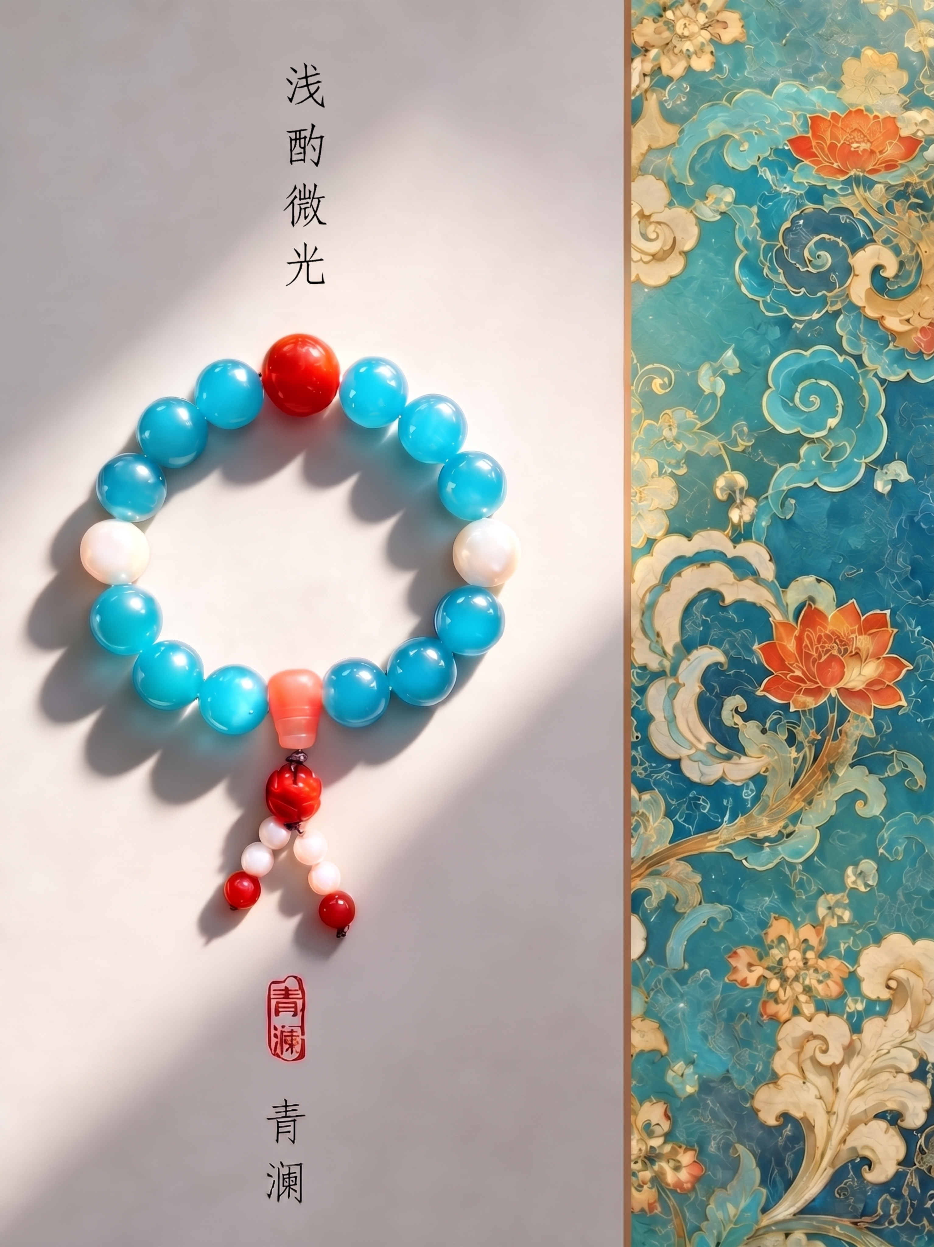 将红色印章部分缩小到原来大小的百分之七十，保留图片其余所有内容… - 图片创意预览