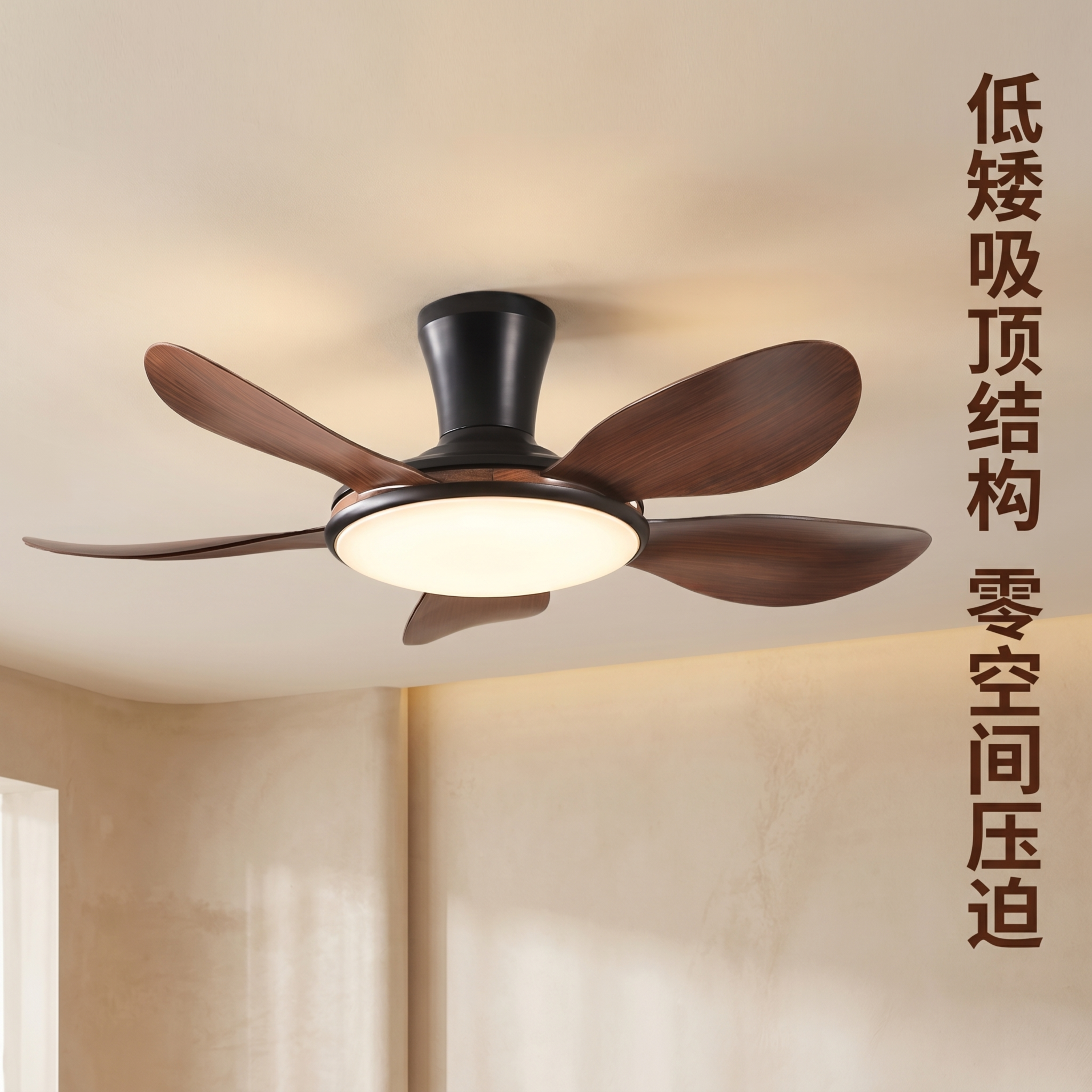 [主图 4] 低矮吸顶结构产品结构展示。[氛围风格] 产品结构… - 图片创意预览