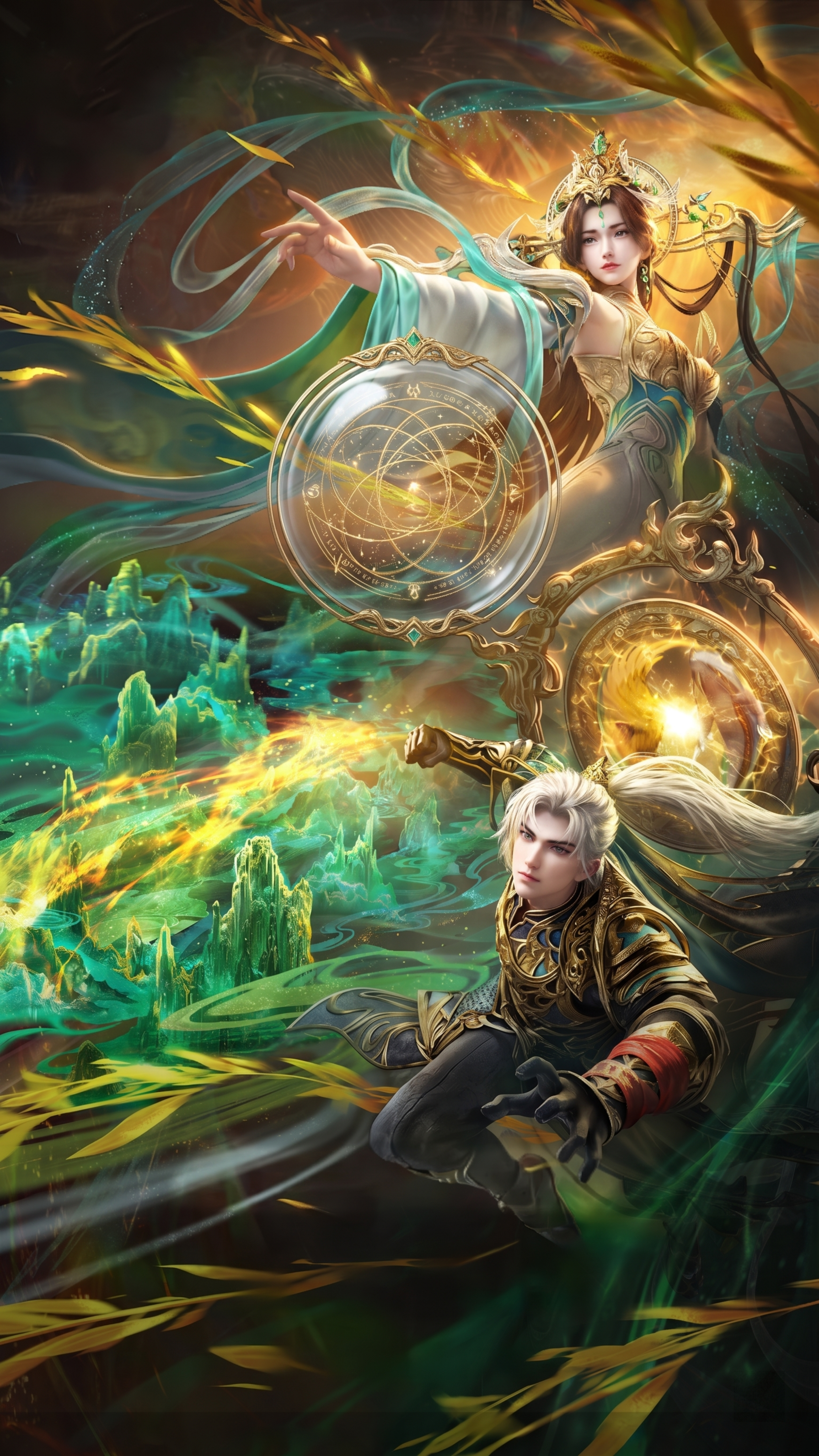 去除原图中的所有文字，包括'完美世界'和'PERFECT WO… - 图片创意预览