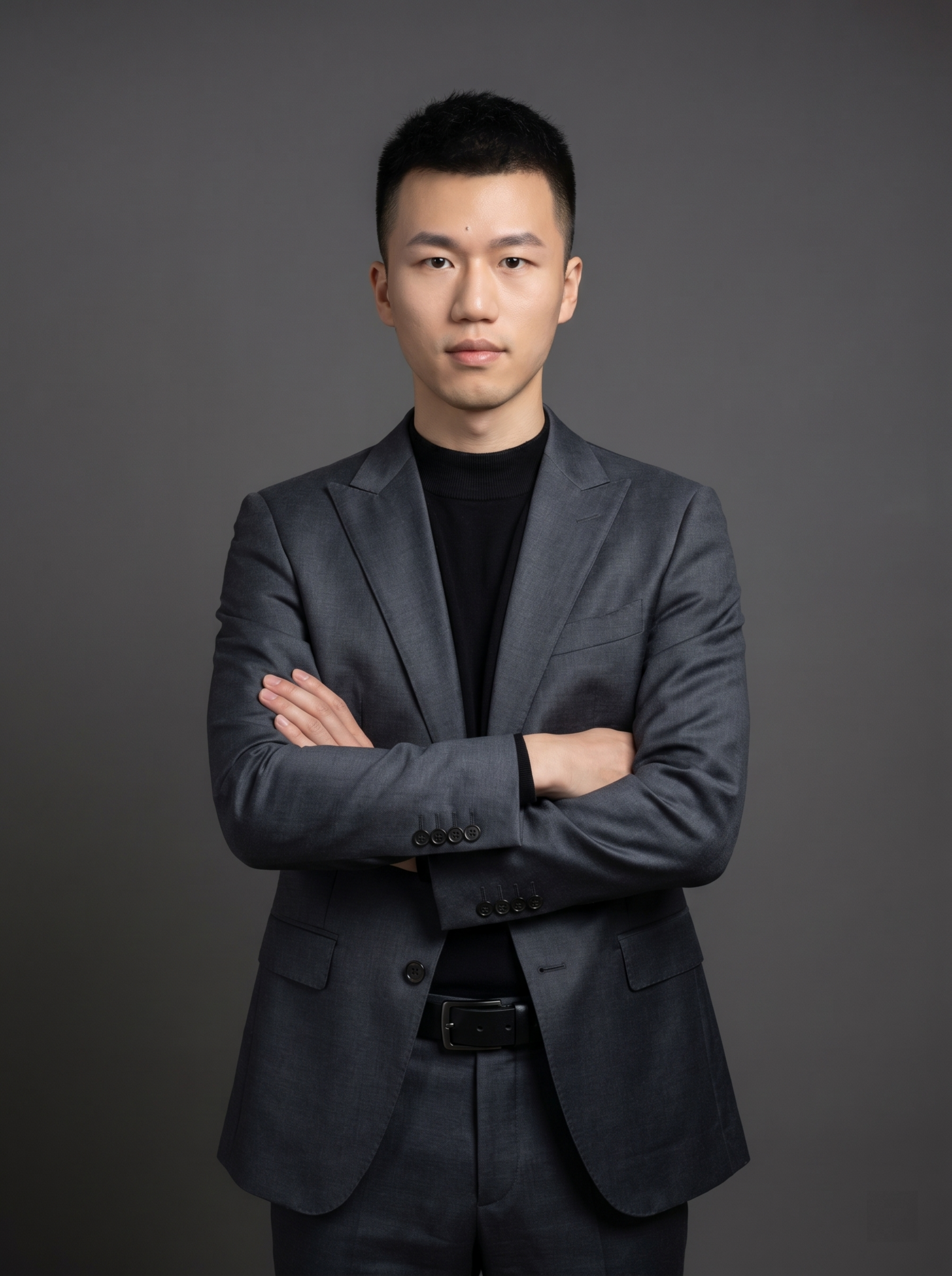 参考图中保留人物脸型、发型、年龄等特征生成职场形象照，标准焦段… - 图片创意预览
