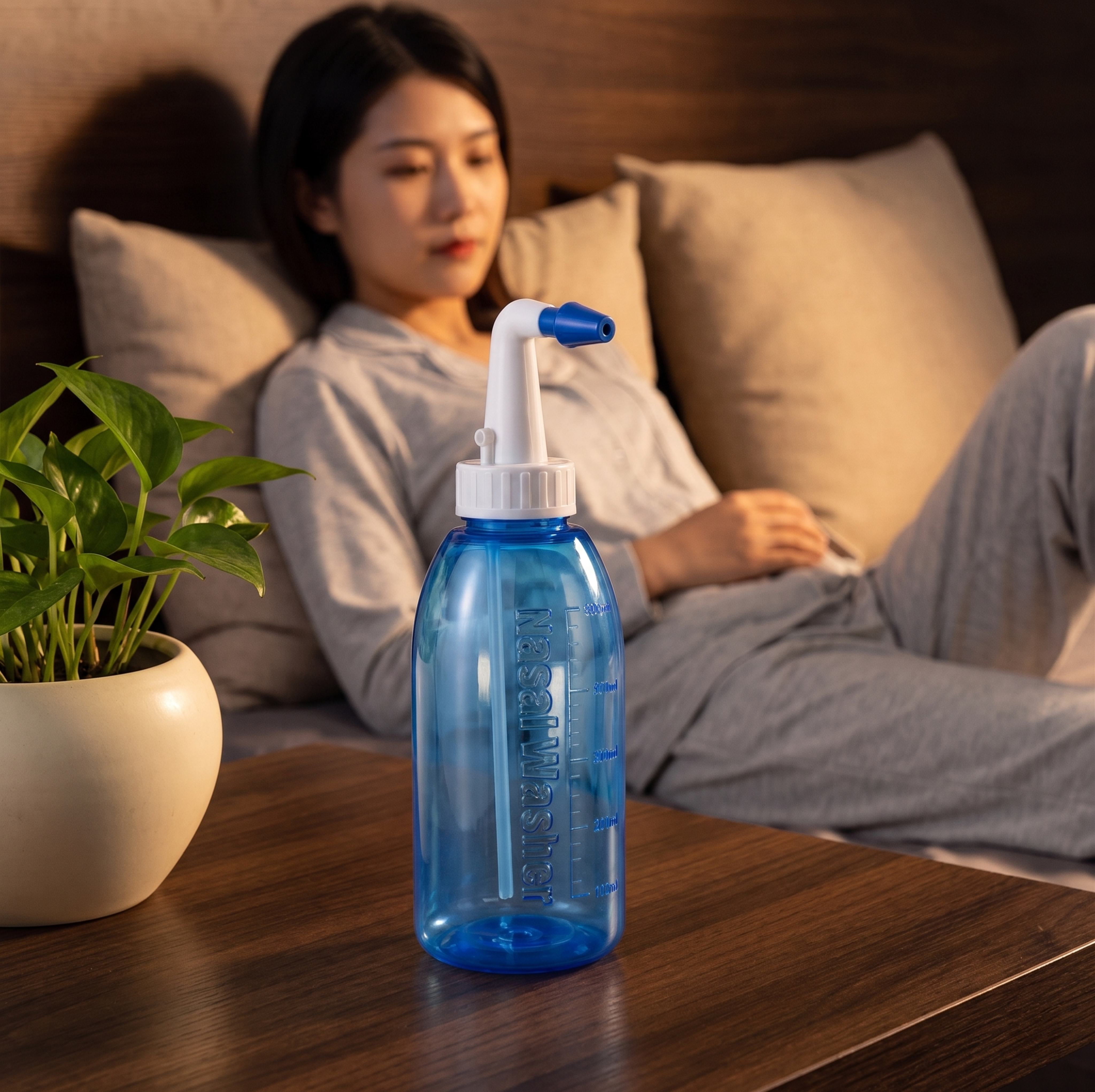 洗鼻器，严格参照上传产品图（https://gdesign-d… - 图片创意预览