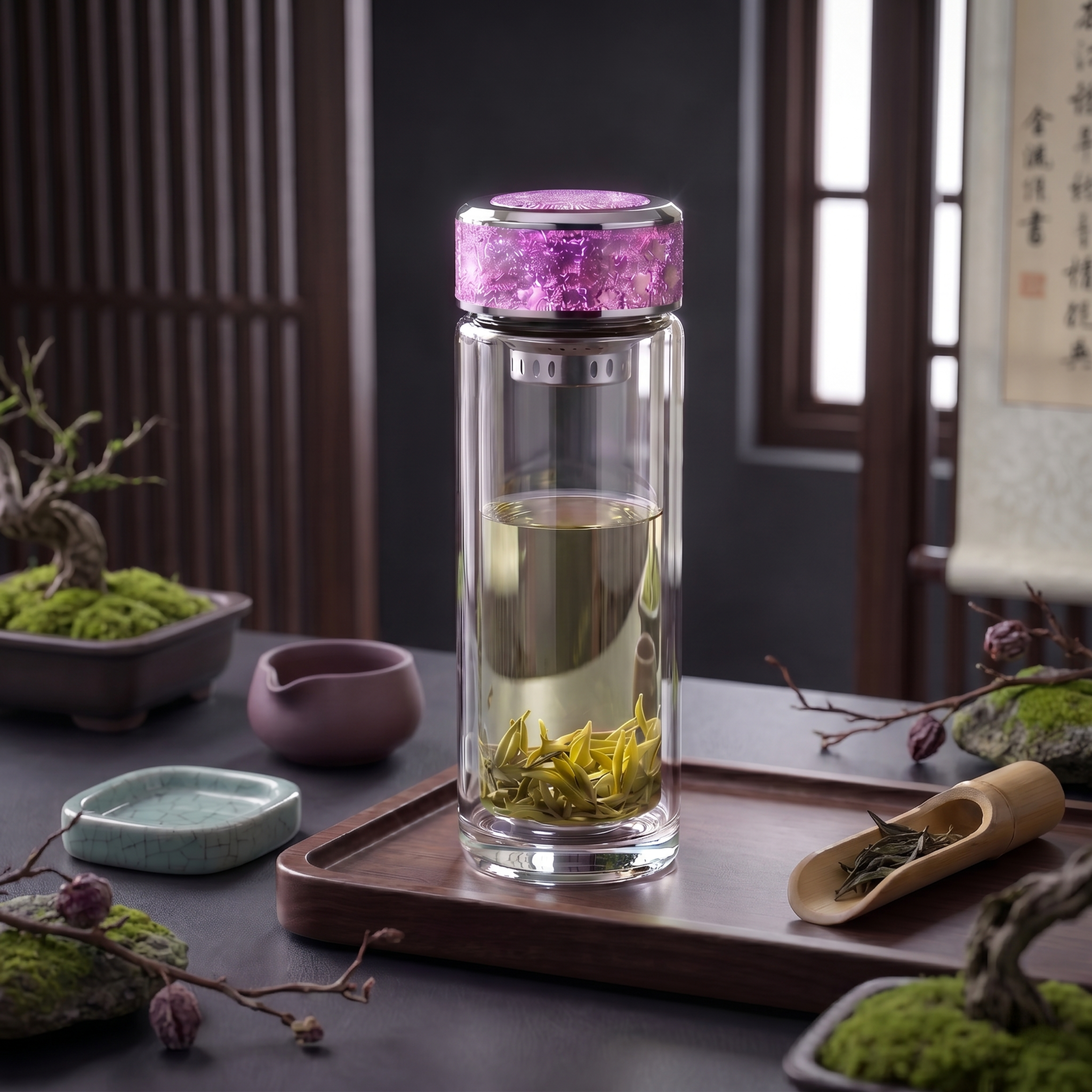 古典优雅风格电商主图, 大师级布光（侧前45°主光 + 环境补… - 图片创意预览