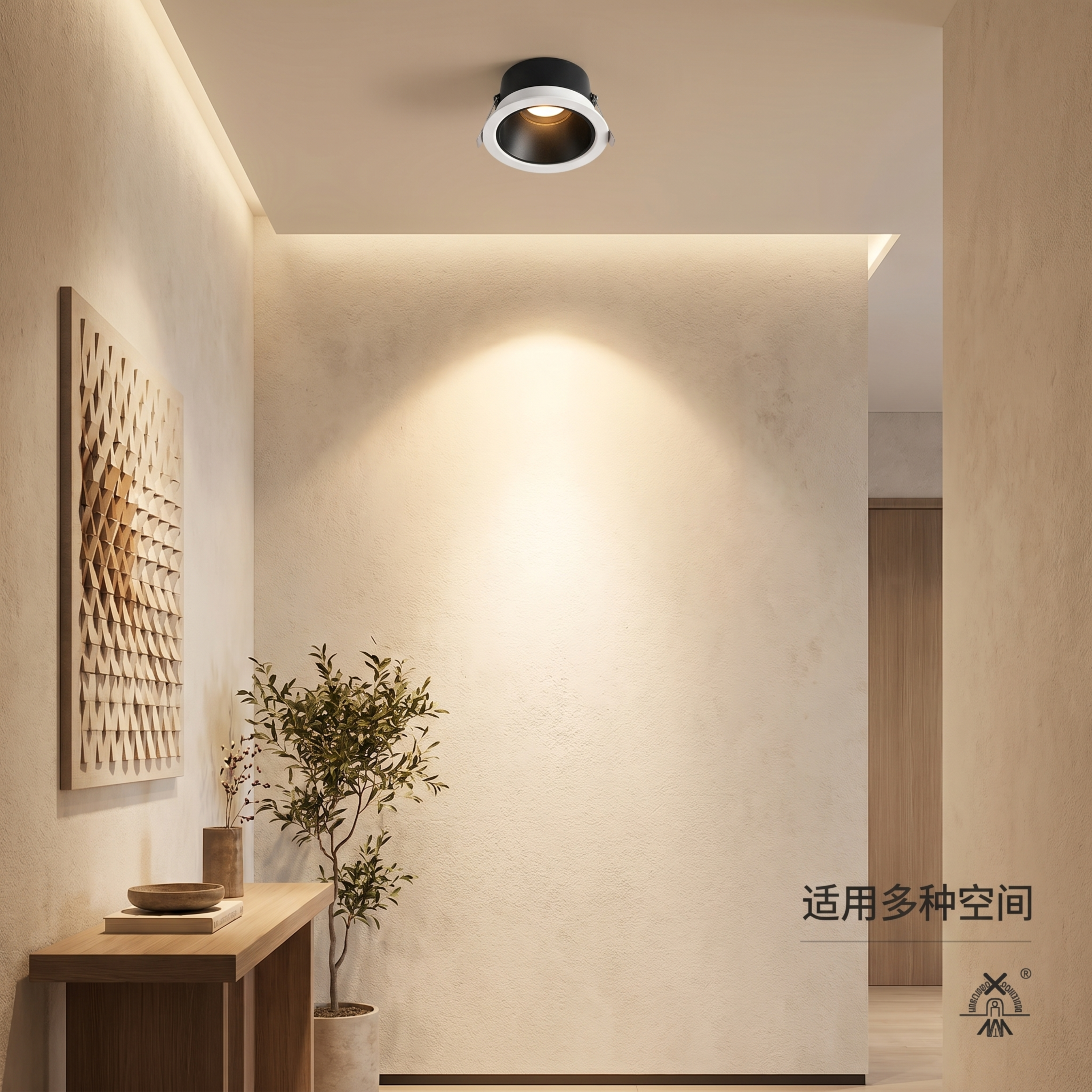 [主图-6] 玄关过道安装效果图 [氛围风格] 温馨入户氛围，… - 图片创意预览