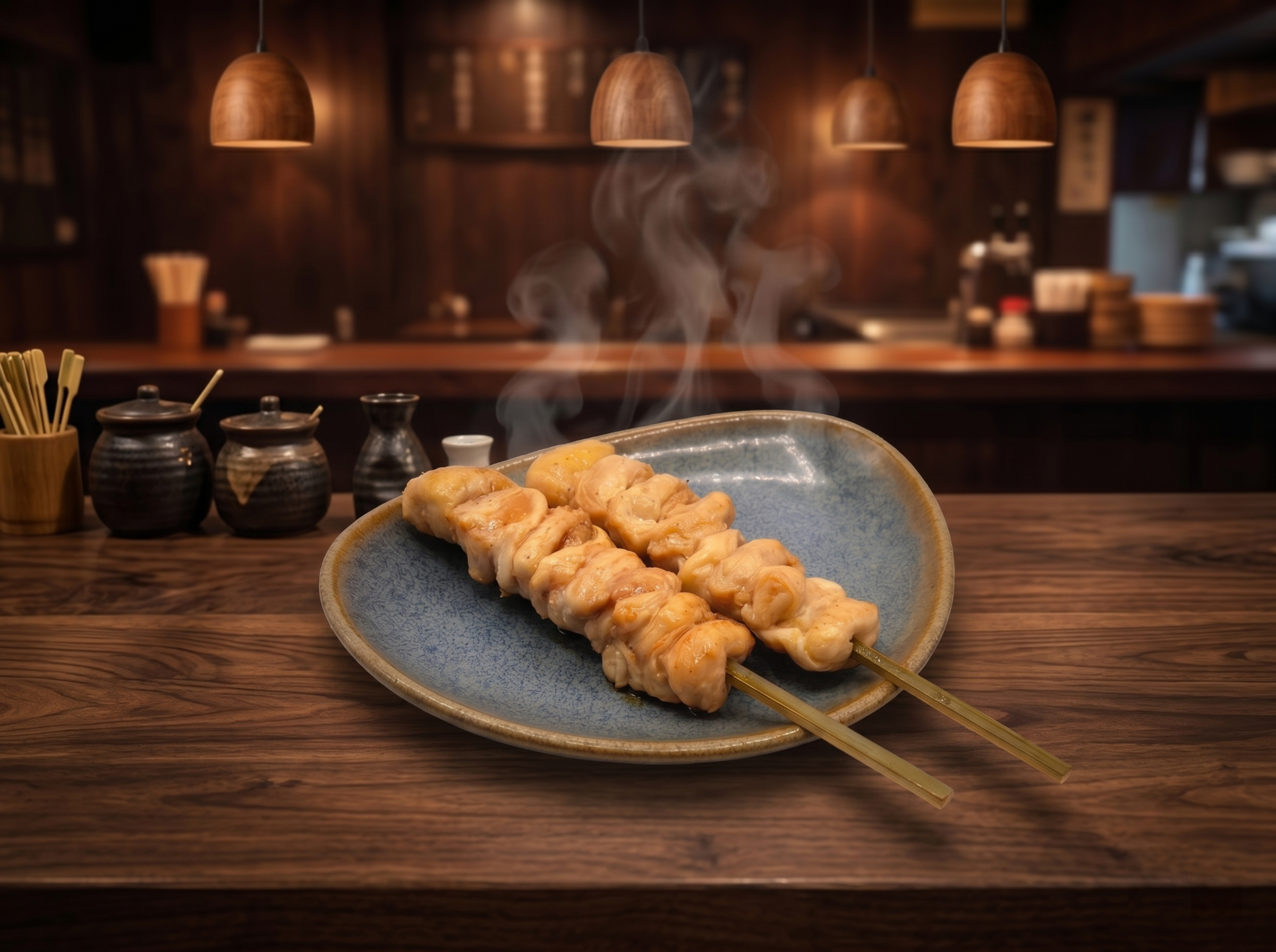 鸡肉串严格参照上传产品图，完整保留所有可见组件、部件、轮廓形状… - 图片创意预览