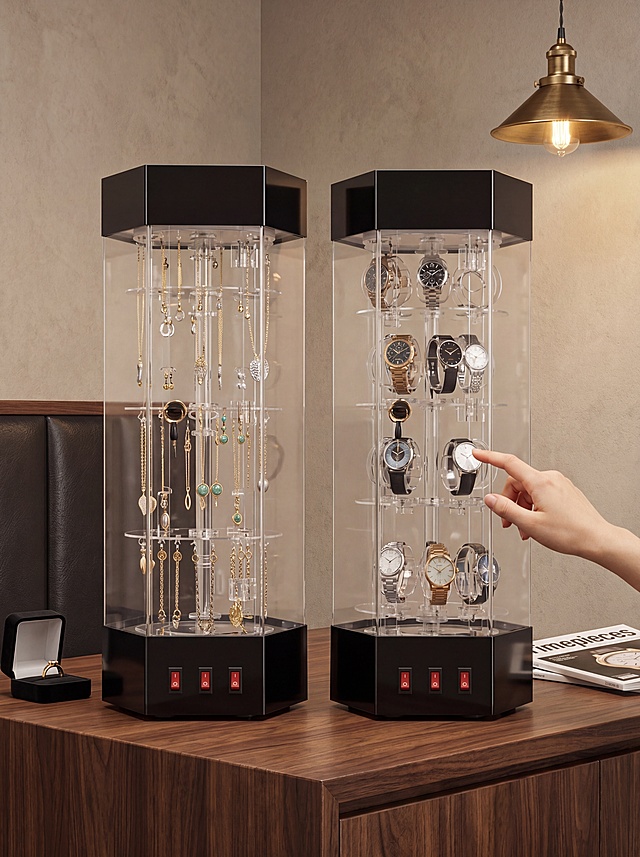 可以不用一定要放这 3 个款式，生成的图片比如场景图里面只有眼镜款，或者是眼镜款+手表款这样的。这样可以更灵活。场景可以再换几个。生成 2 张图