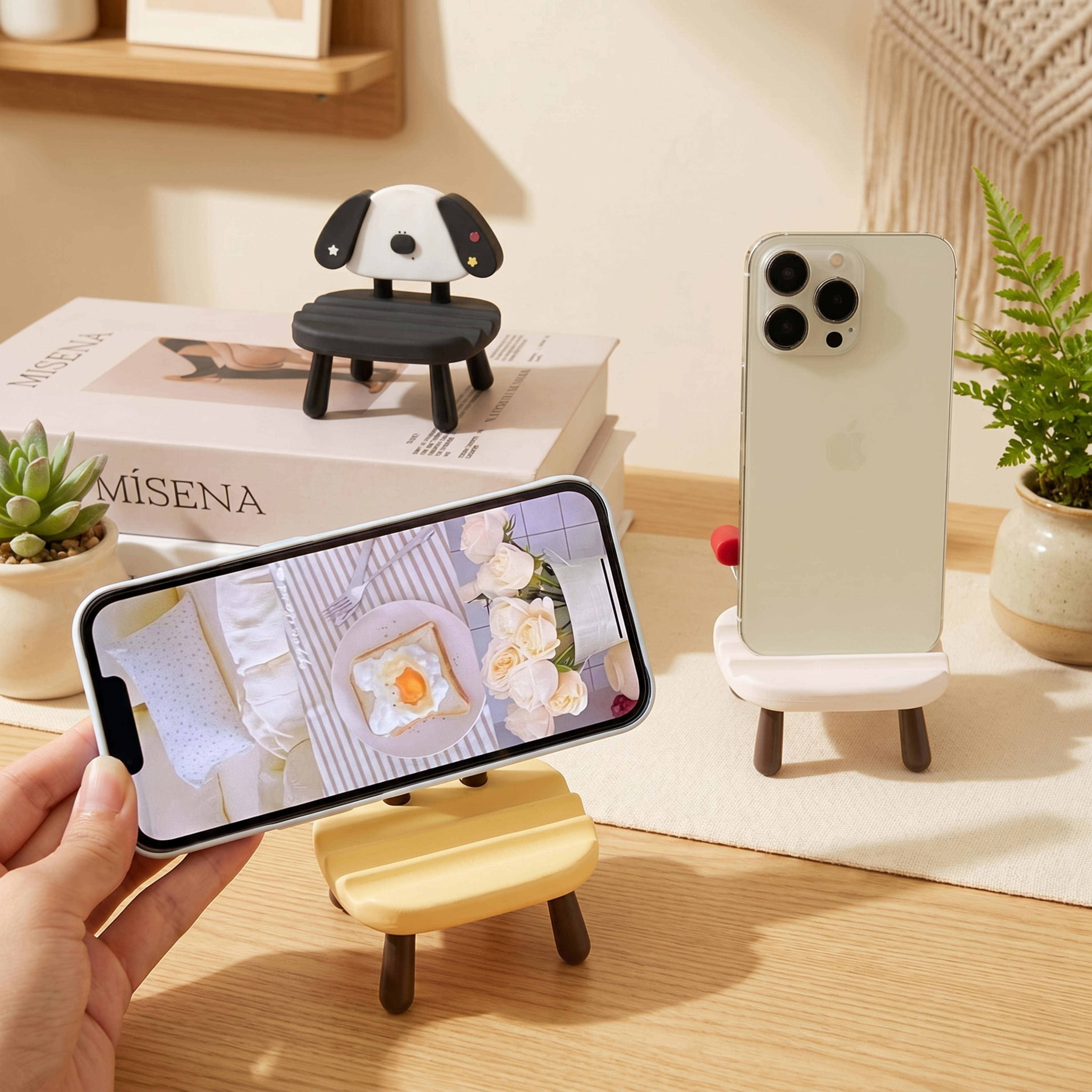 手机支架严格参照上传产品图，完整保留所有可见组件、部件、轮廓、… - 图片创意预览