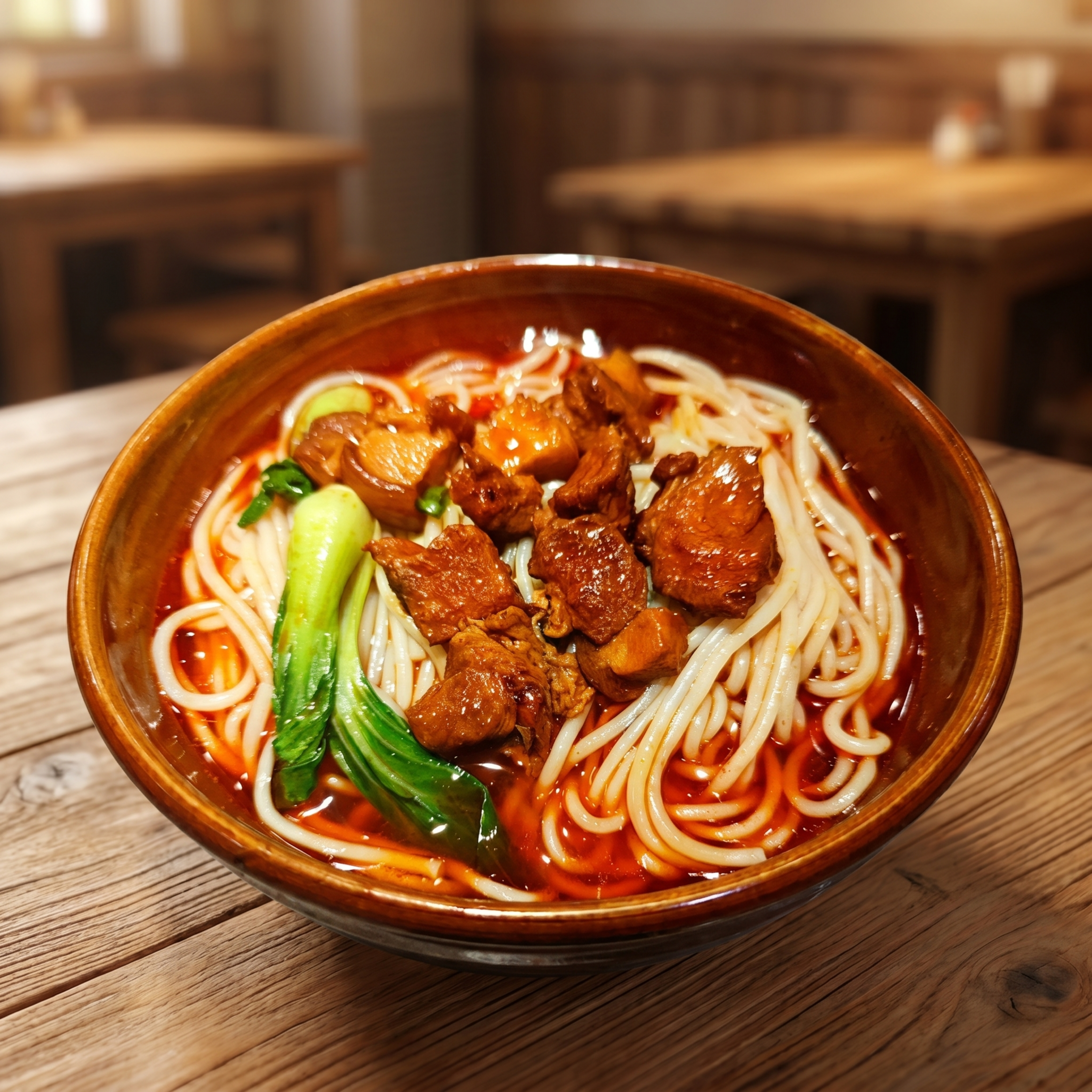 超写实美食摄影。 主体：常德牛肉米粉严格参照上传产品图，完整保… - 图片创意预览