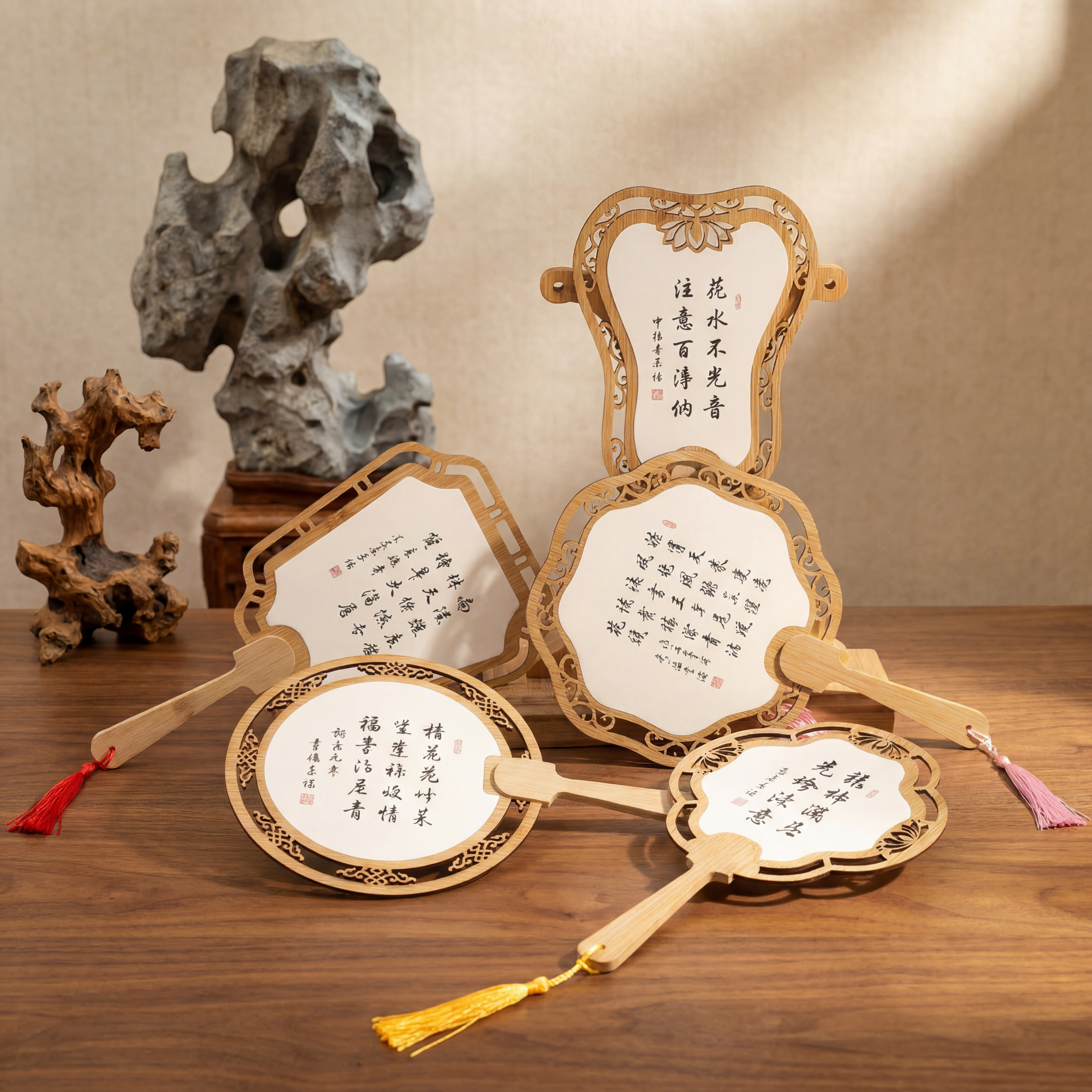 中式团扇 严格参照上传产品图https://gdesign-d… - 图片创意预览
