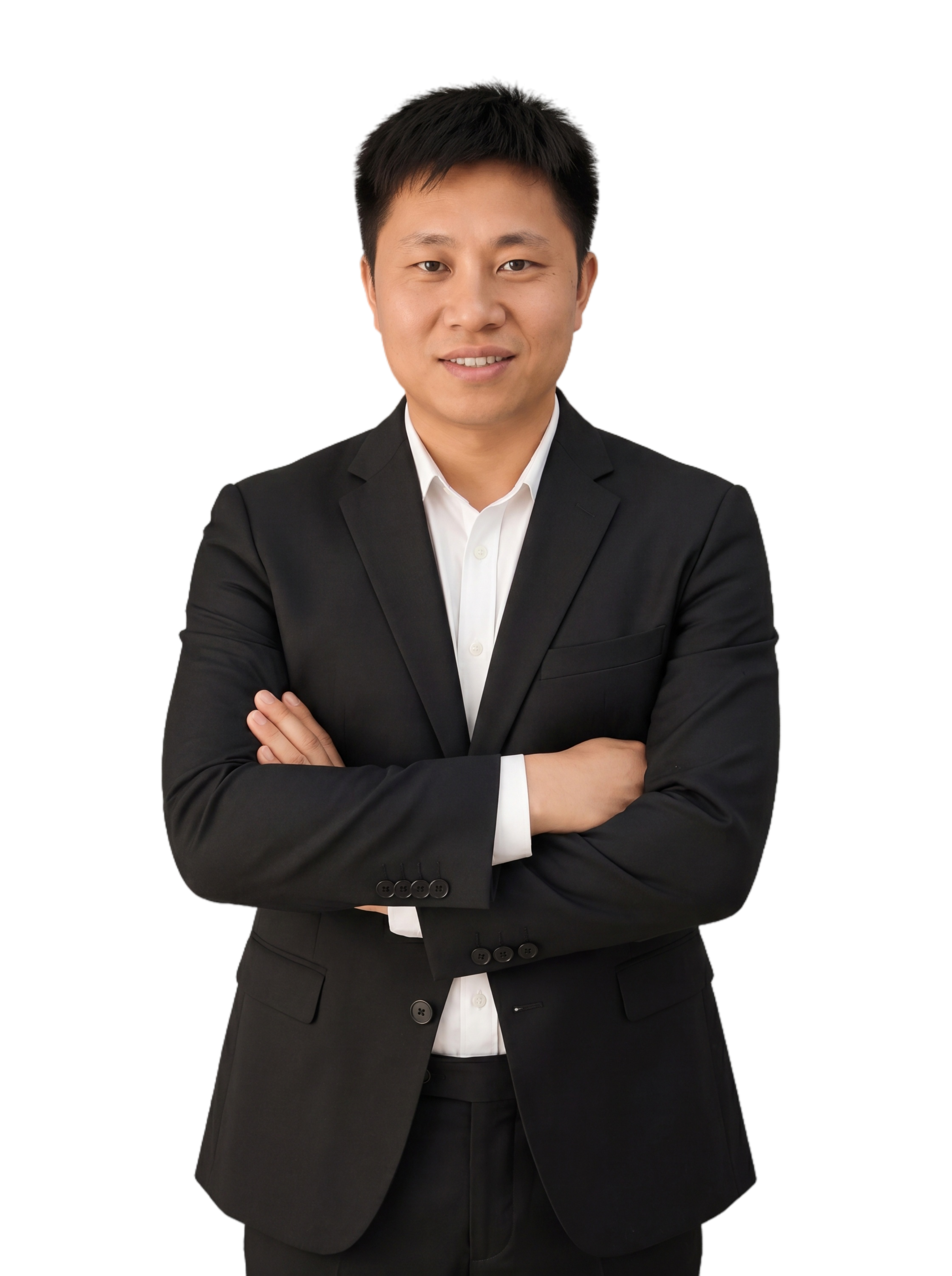 参考图中保留人物脸型、发型、年龄等特征生成职场形象照,标准焦段… - 图片创意预览