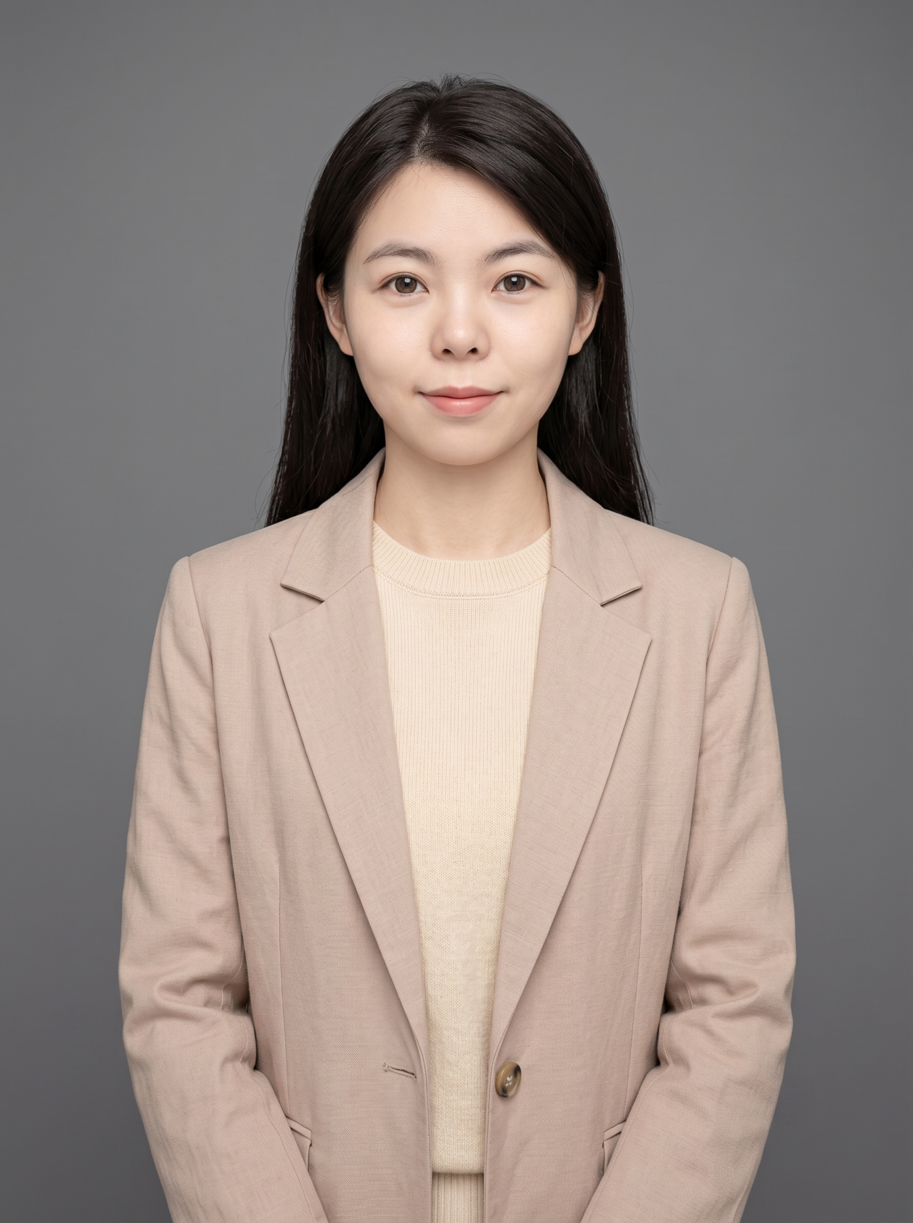 参考图中保留人物脸型、发型、年龄等特征生成情感咨询师半身形象照… - 图片创意预览
