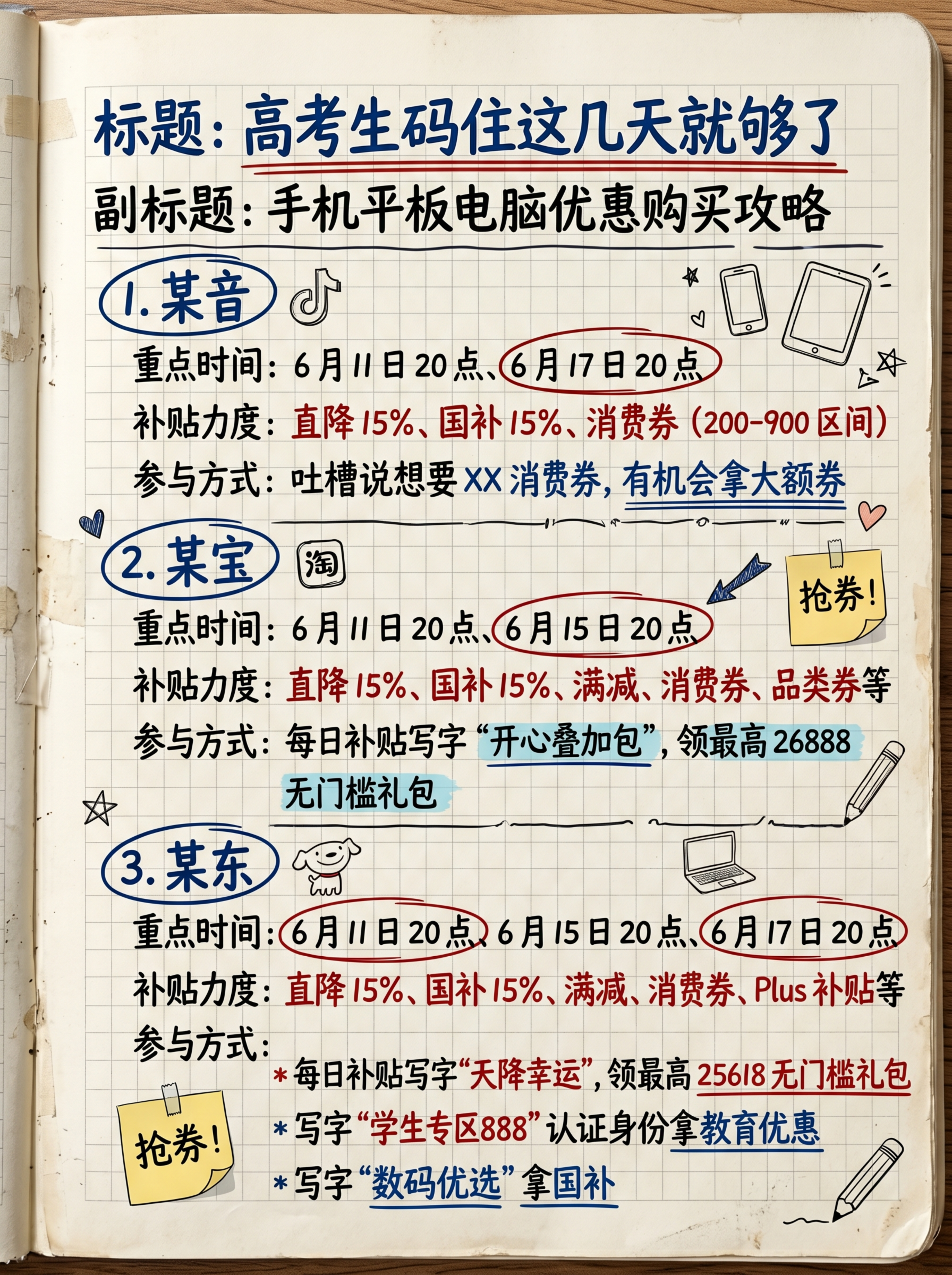 生成90cm宽120cm高竖版高清海报，日记本风格背景，字体全… - 图片创意预览