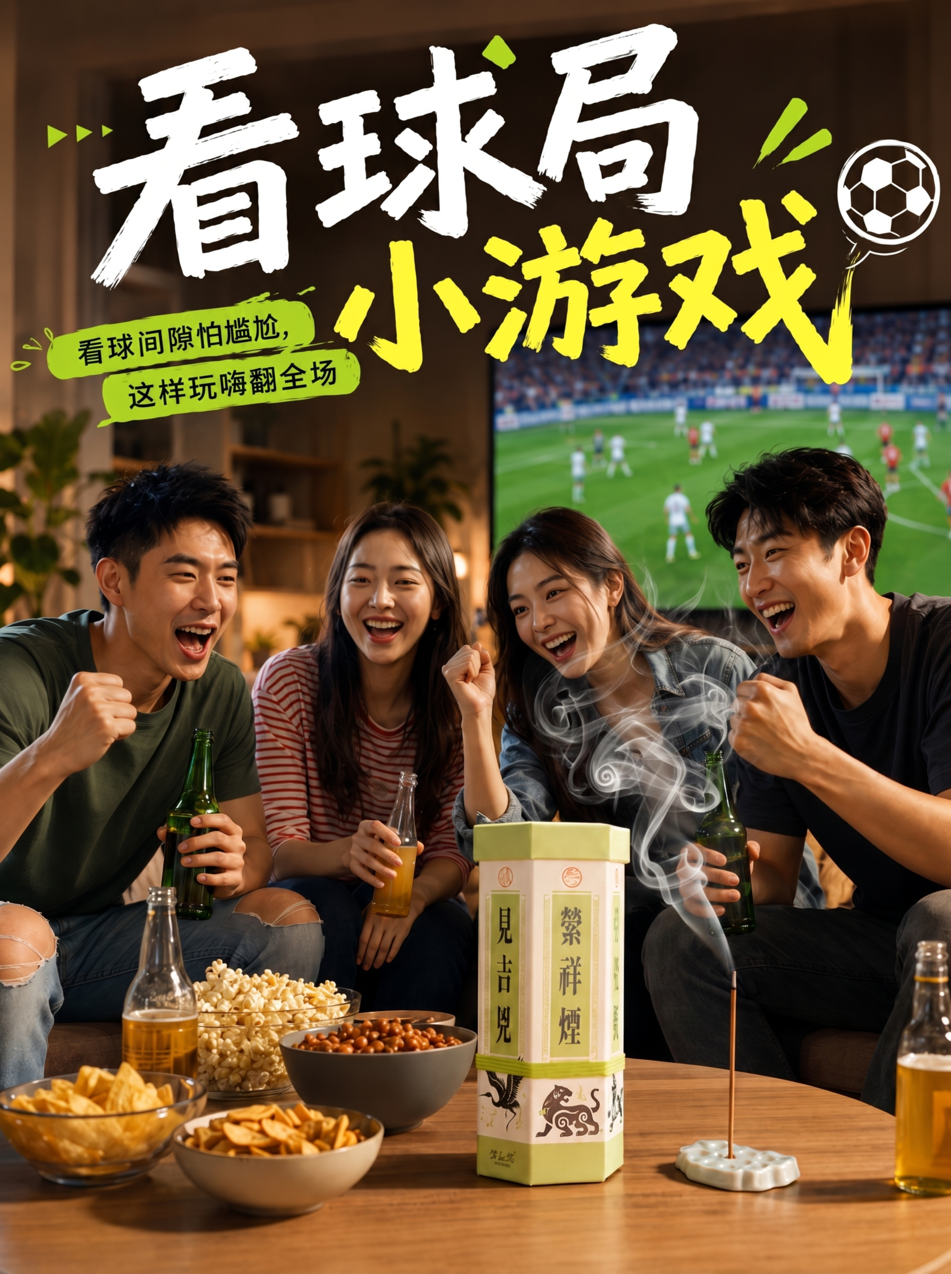 仅修改线香的烟雾效果，保持其他元素不变，保持图片高清 - 图片创意预览