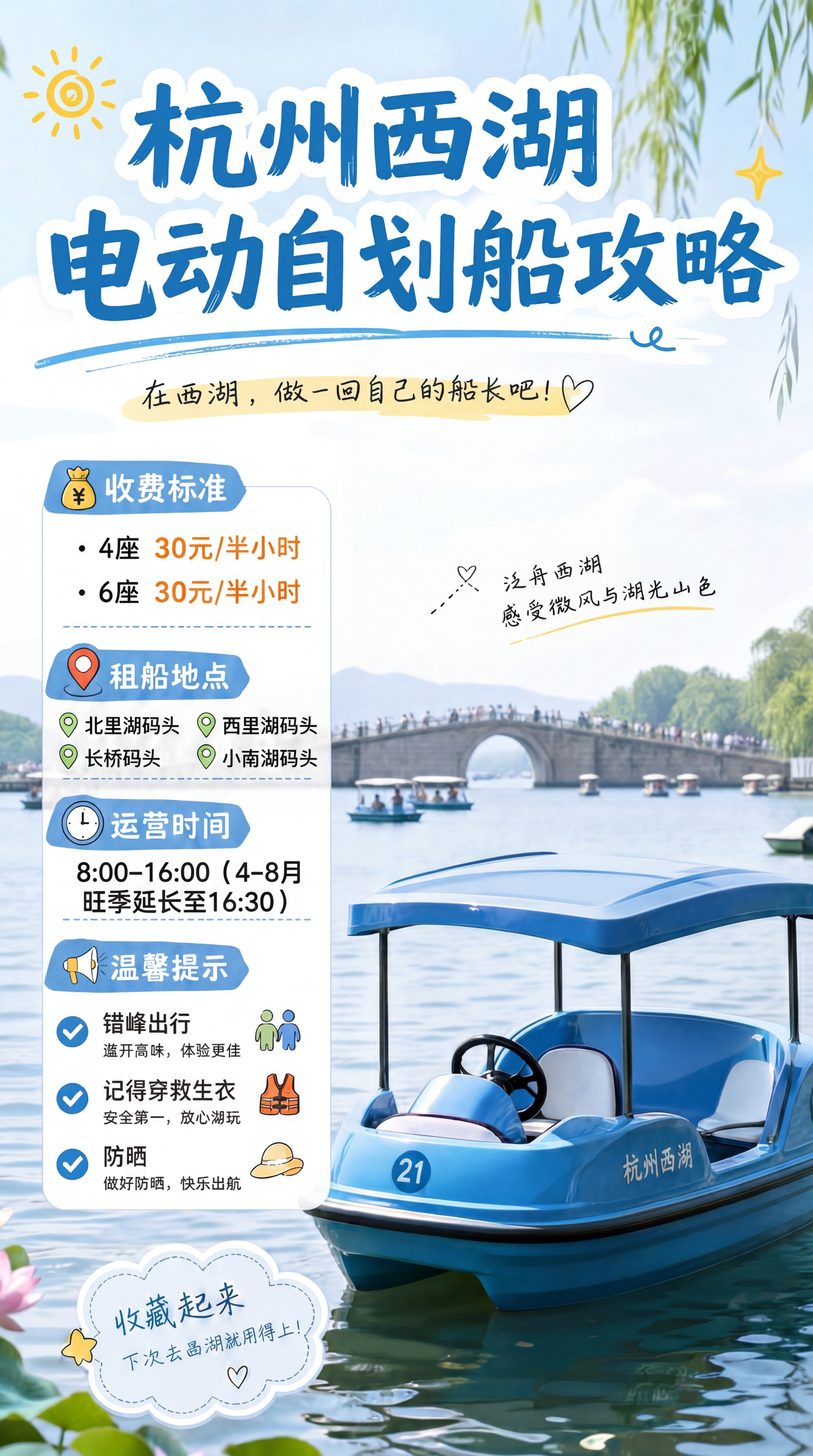 优化图片：保留原清新插画风格与布局，仅将‘运营时间’栏内容更新… - 图片创意预览