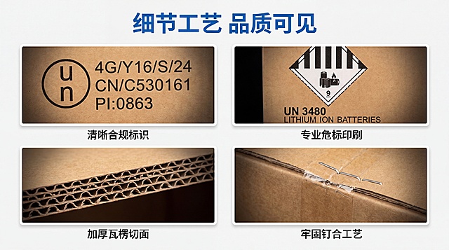 使用商品详情页技能根据商品图「图片1」「图片1」「图片1」「图片1」「图片1」「图片1」「图片1」「图片1」「图片1」「图片1」「图片1」「图片1」「图片1」生成详情页，参考图为，商品名称为UN纸箱，卖点为一站式危包证办理    UN纸箱定制，适配平台为1688，图片比例为16:9，需求屏数为16张，第一张生成公司简介  公司名：深圳市晨杰制品  剩余图片进行自我排版 从天猫、淘宝、1688上查找产品卖点