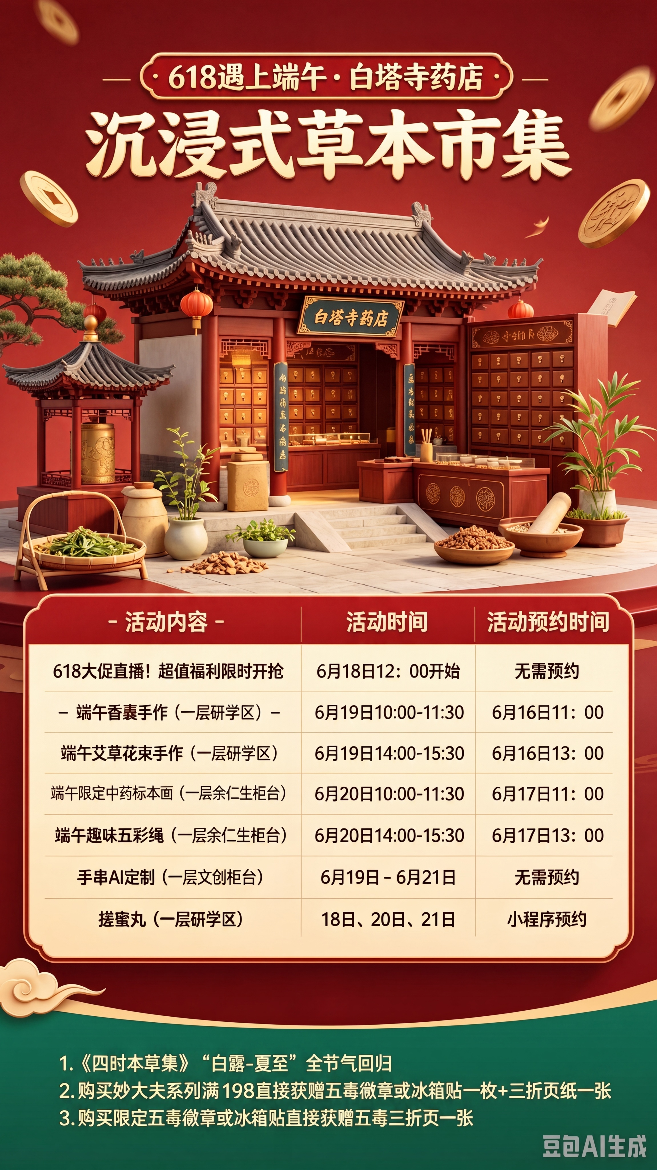 精细化图片，将整体调整为红绿色系配色，统一左边第一列所有文字的… - 图片创意预览