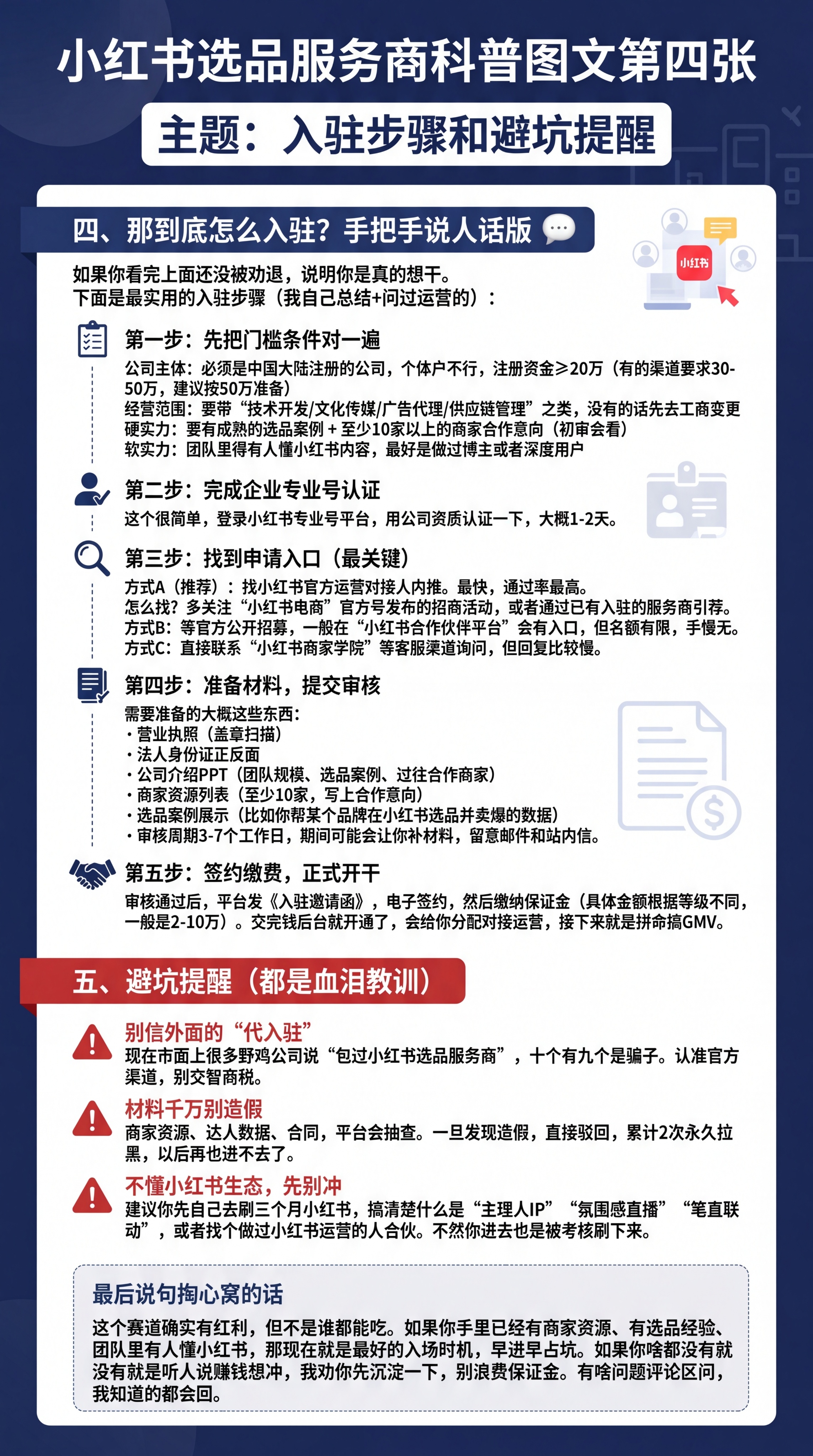 最近好多做电商、做供应链的朋友跑来问我：小红书那个“选品服务商… - 图片创意预览