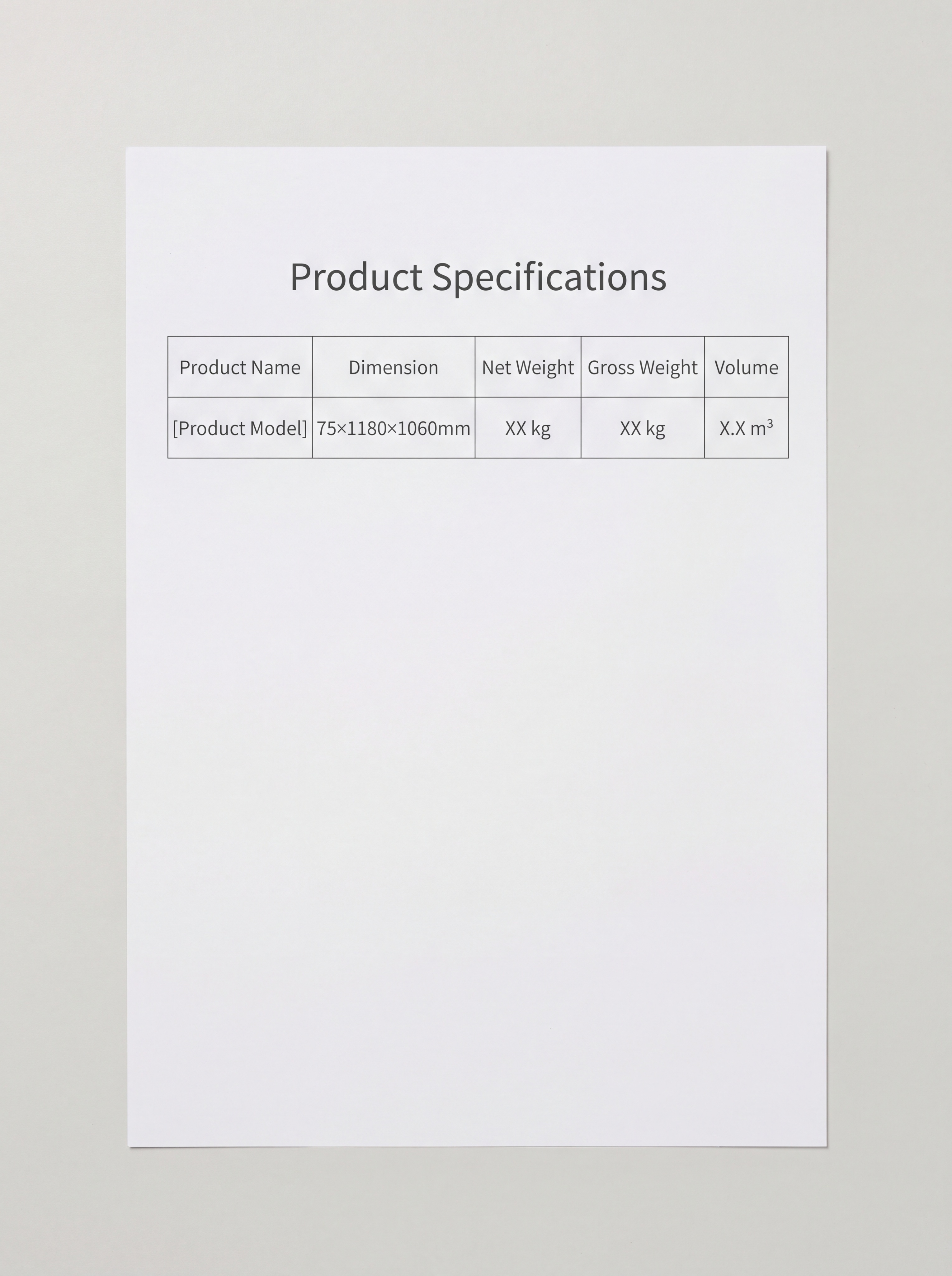 [第8屏] Full product specificatio… - 图片创意预览