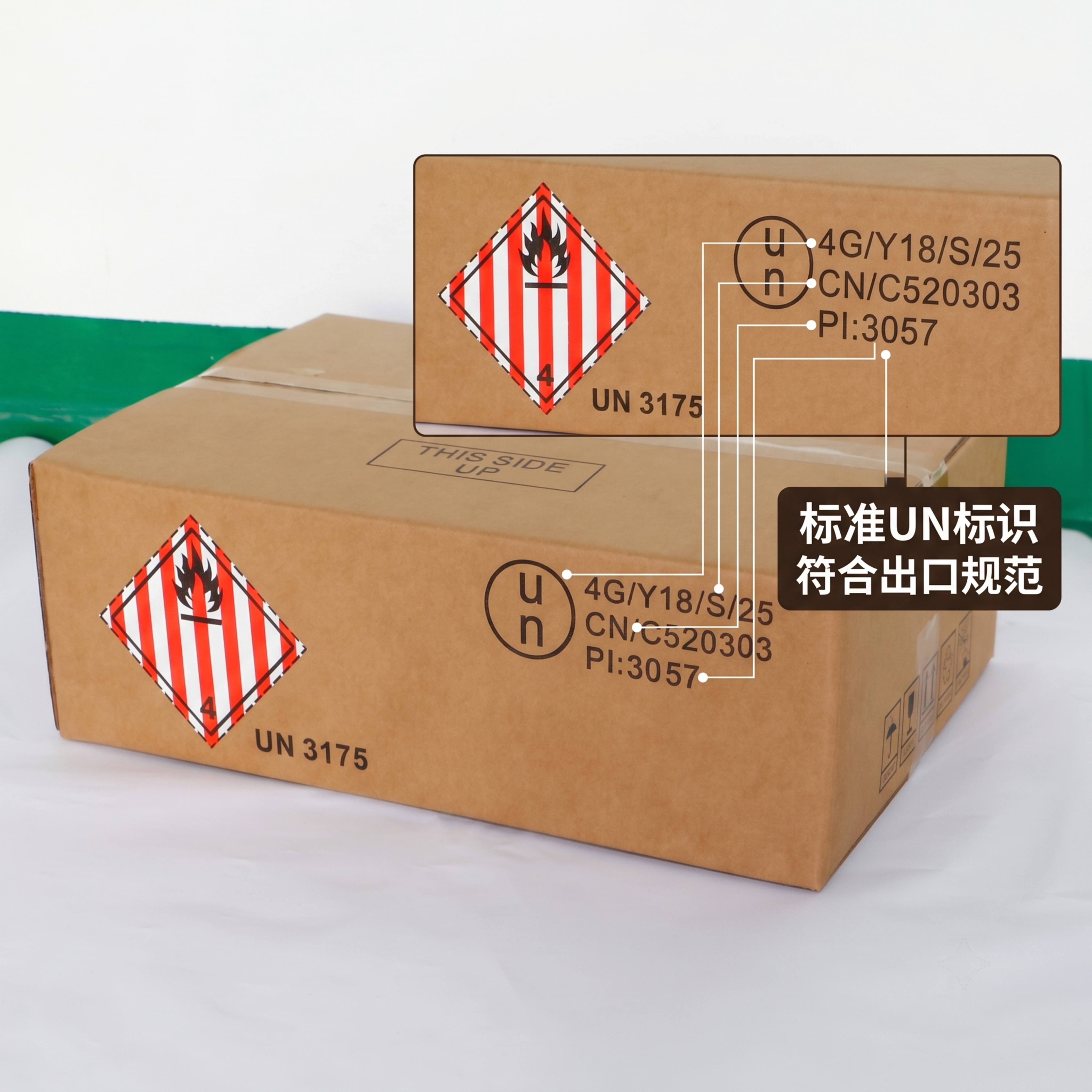 [主图-2] 产品标识核心细节图。对UN标识和危险品警示标进行… - 图片创意预览