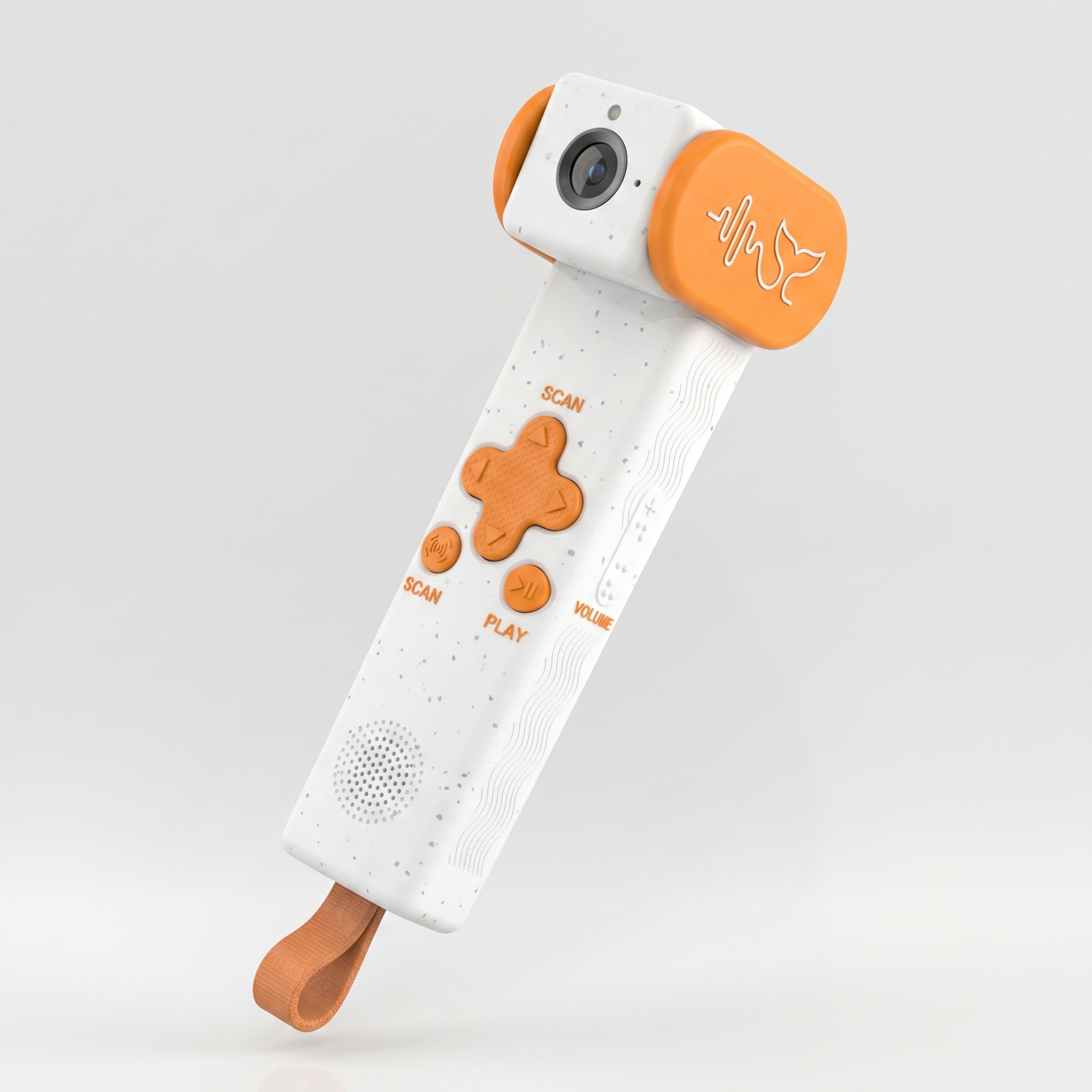 仿照参考图的设计风格和配色，设计一款针对海洋博物馆的盲人阅读产… - 图片创意预览