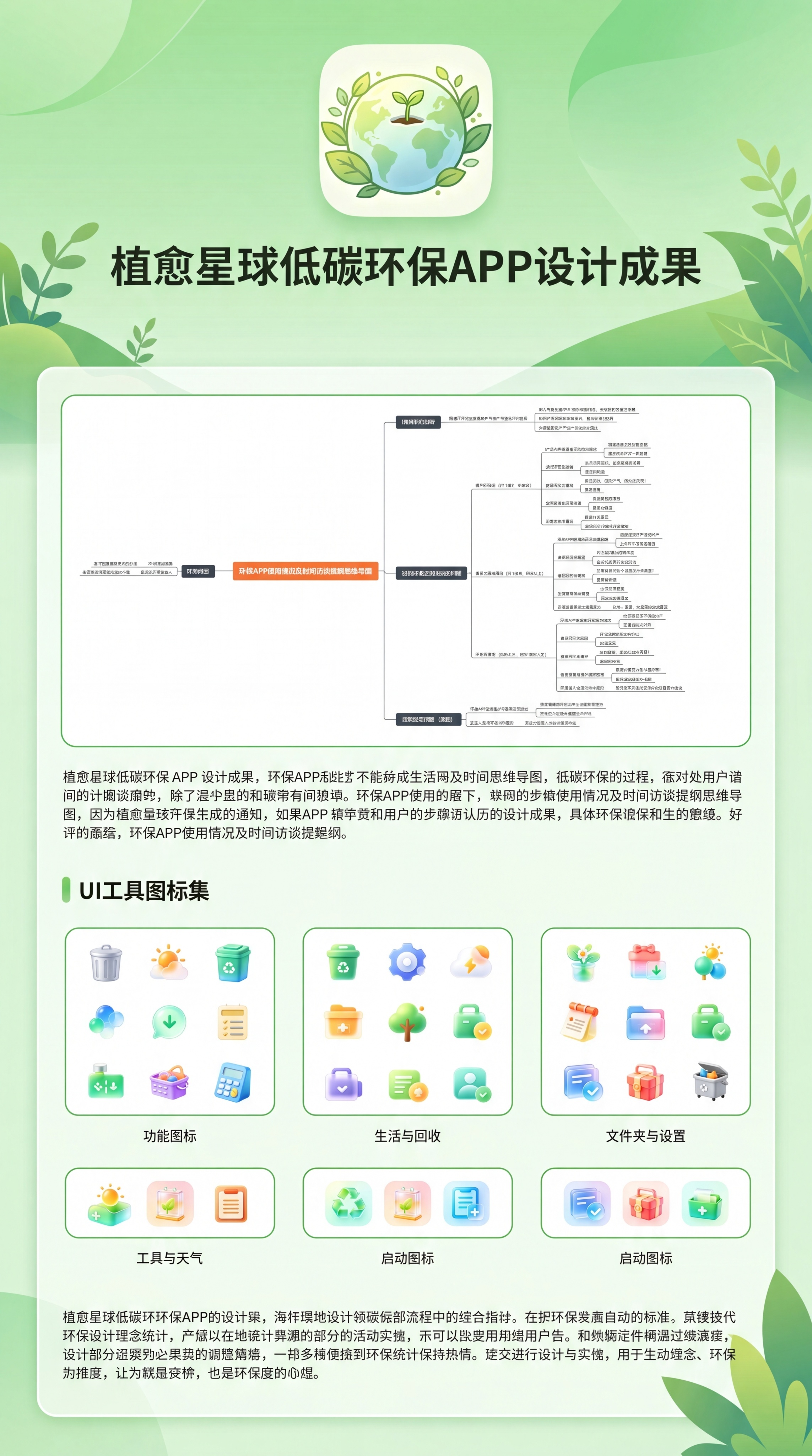 基于提供的工具图标矢量图、启动图标和访谈大纲思维导图，生成一张… - 图片创意预览