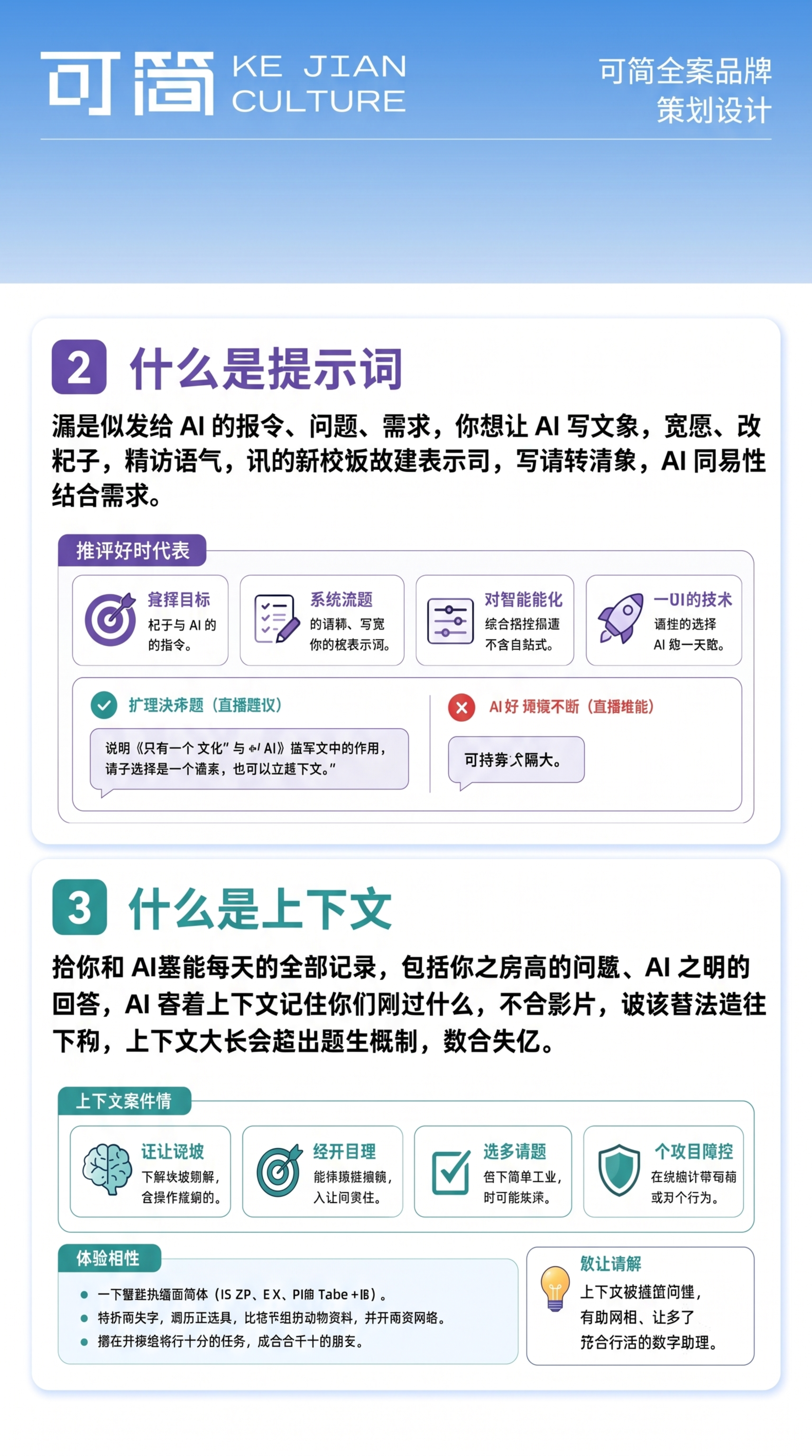 保留顶部蓝色渐变背景、左上角‘可简 KE JIAN CULTU… - 图片创意预览