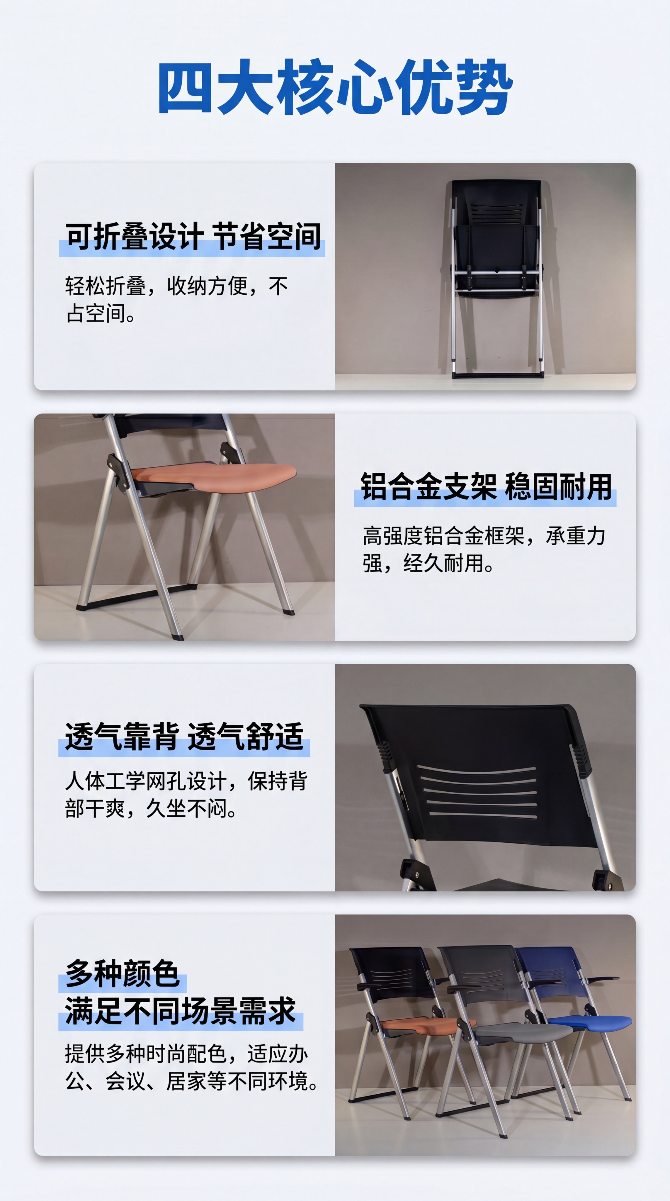 [第3屏] 核心卖点总览-四大优势卡片展示。本屏结合产品特点拆… - 图片创意预览