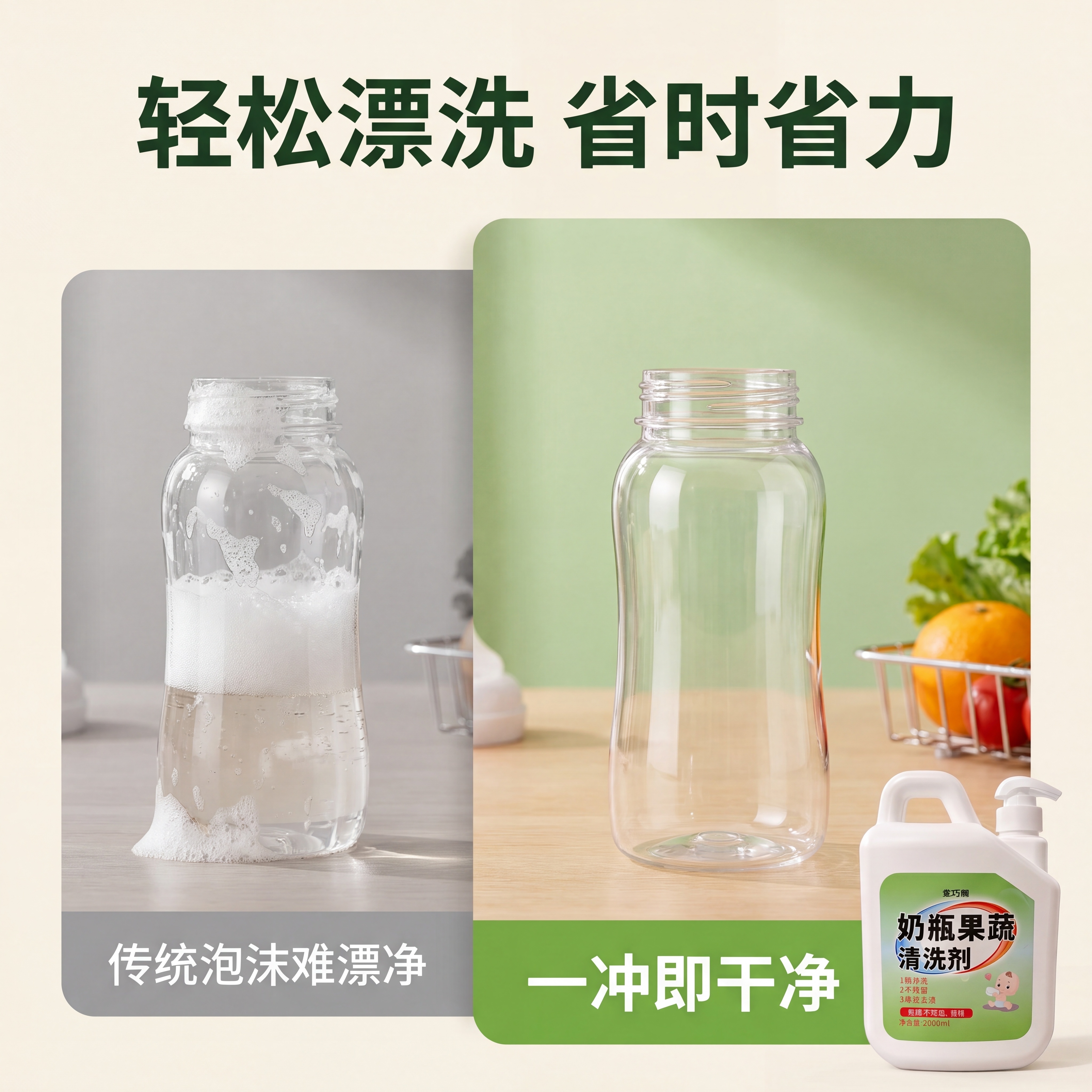 [主图-2] 痛点对比解决图，易冲洗核心功能展示 [氛围风格]… - 图片创意预览
