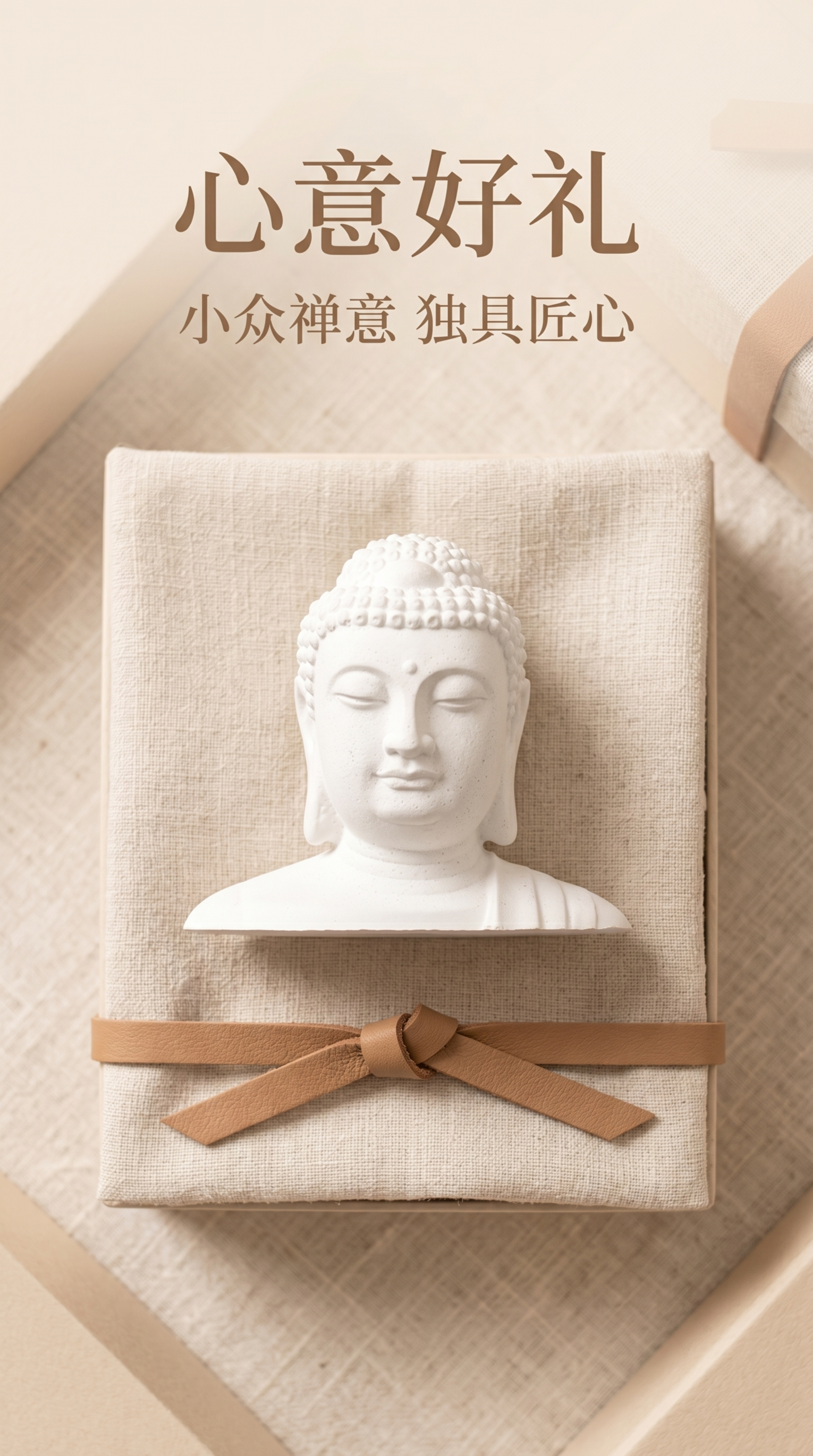[第9屏] 送礼氛围感详情配图，小众高级禅意伴手礼展示。本屏使… - 图片创意预览
