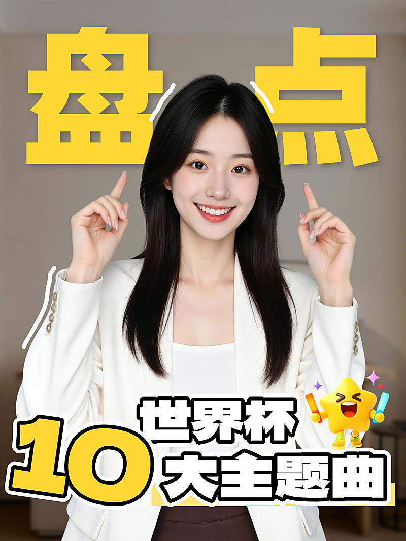 美加墨世界杯主题曲盘点足球赛小红书人物封面