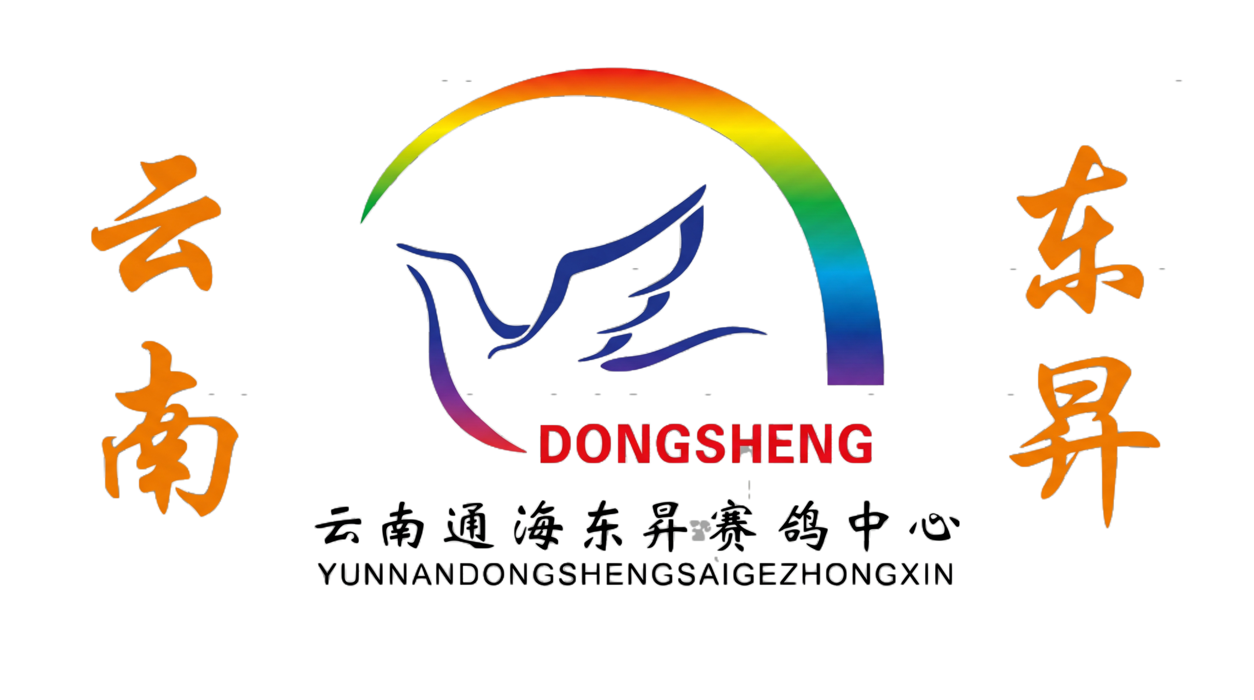 logo和文字“云南东昇，云南通海东昇赛鸽中心DONGSHEN… - 图片创意预览