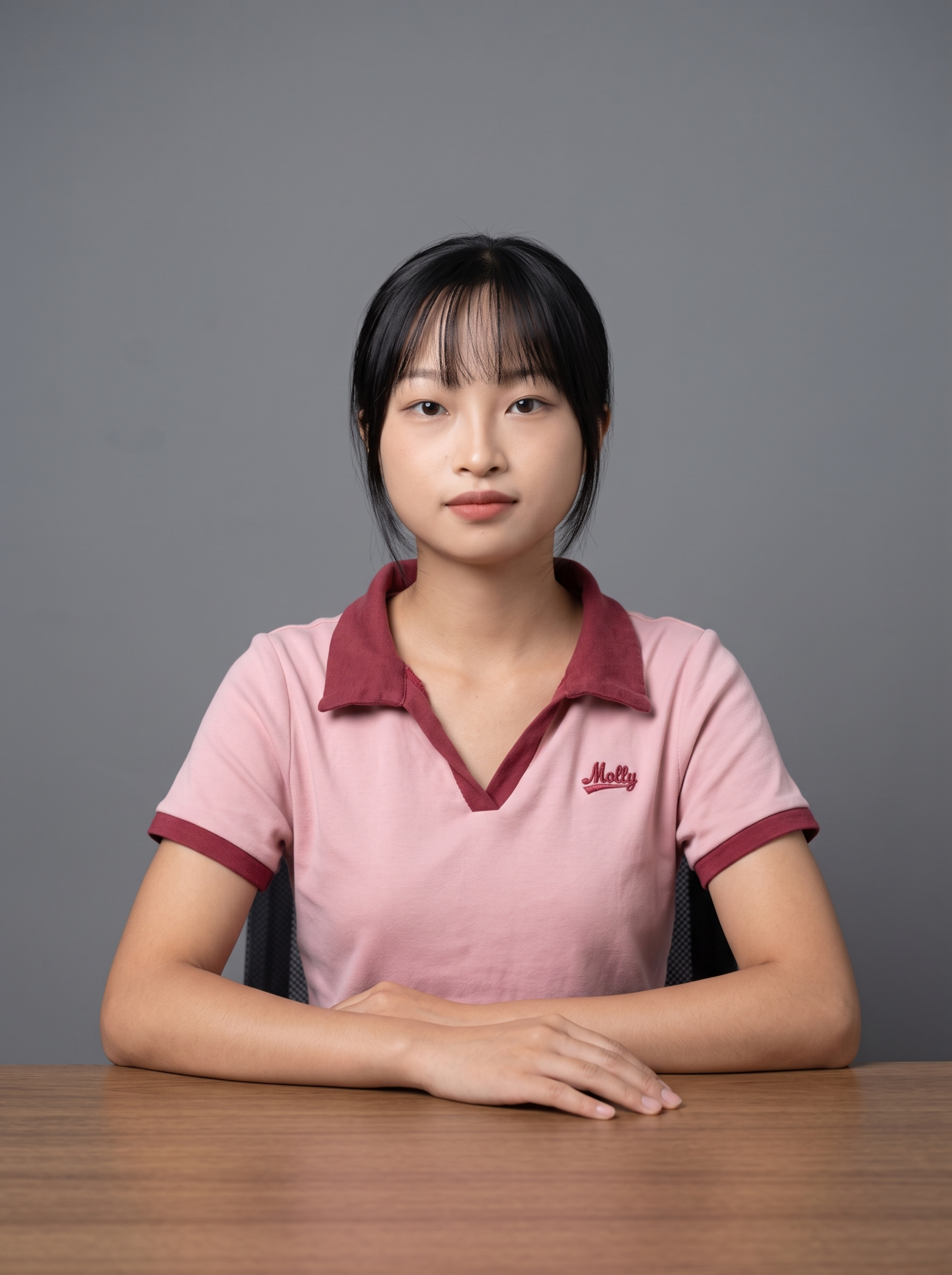 参考图中保留人物脸型、发型、年龄等特征生成职场形象照，标准焦段… - 图片创意预览