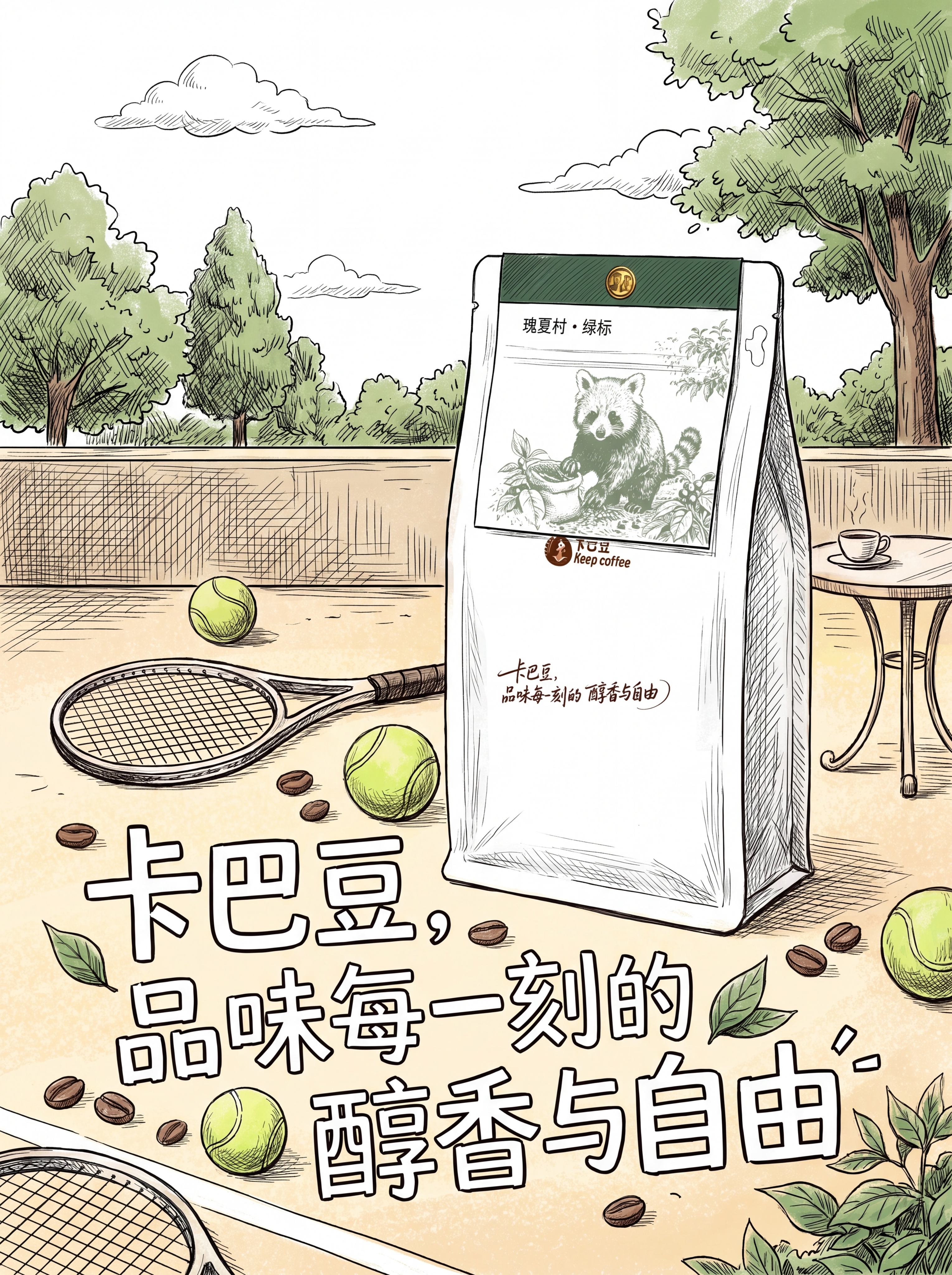 生成类似图二风格场景图 - 图片创意预览
