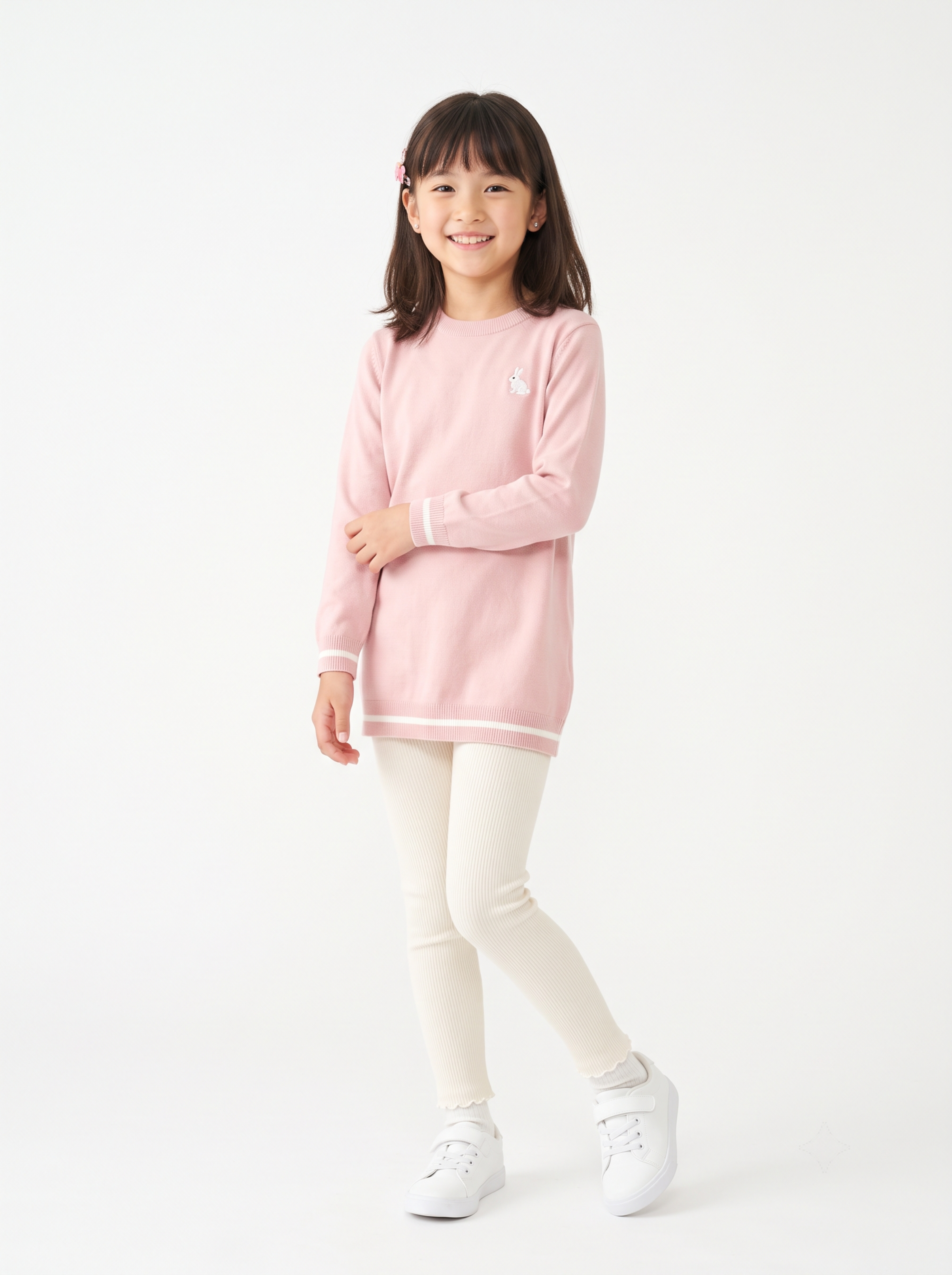 儿童服装摄影，日系一位10岁的漂亮可爱日本女孩，日本本土模特长… - 图片创意预览
