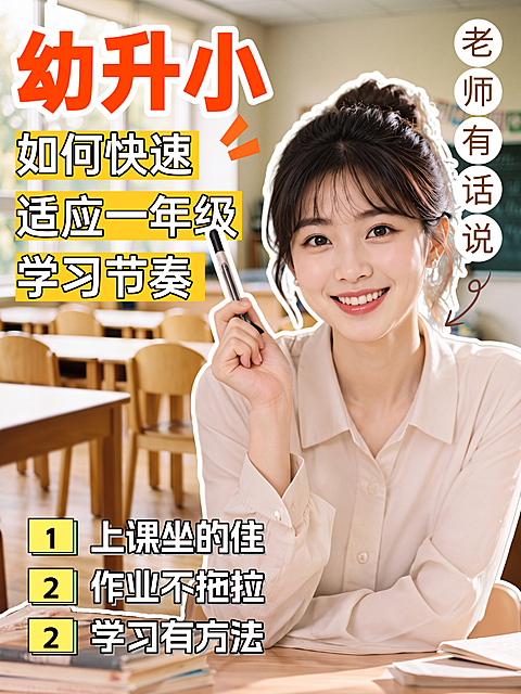 小红书封面大字人像爆款封面教育培训