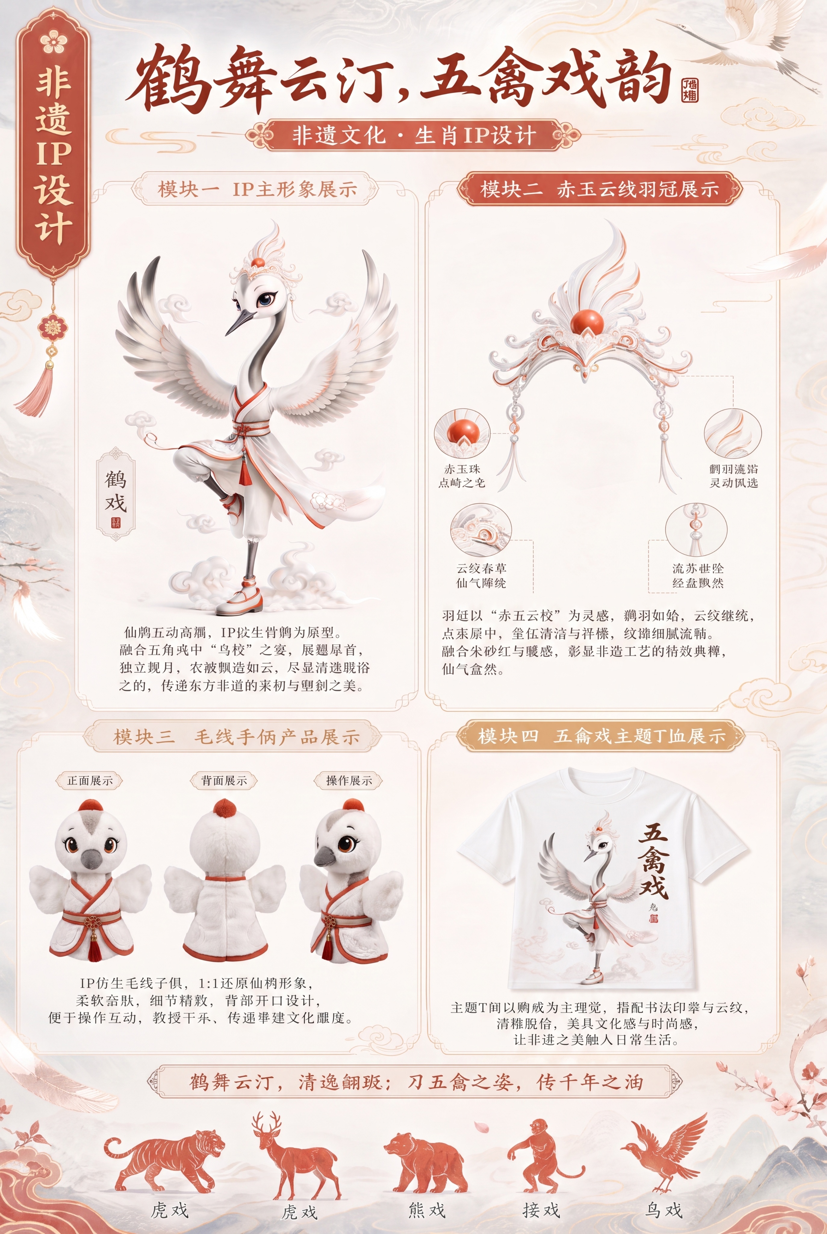 仅调整左下角模块三毛绒手偶产品展示的三个手偶的比例为正常大小，… - 图片创意预览