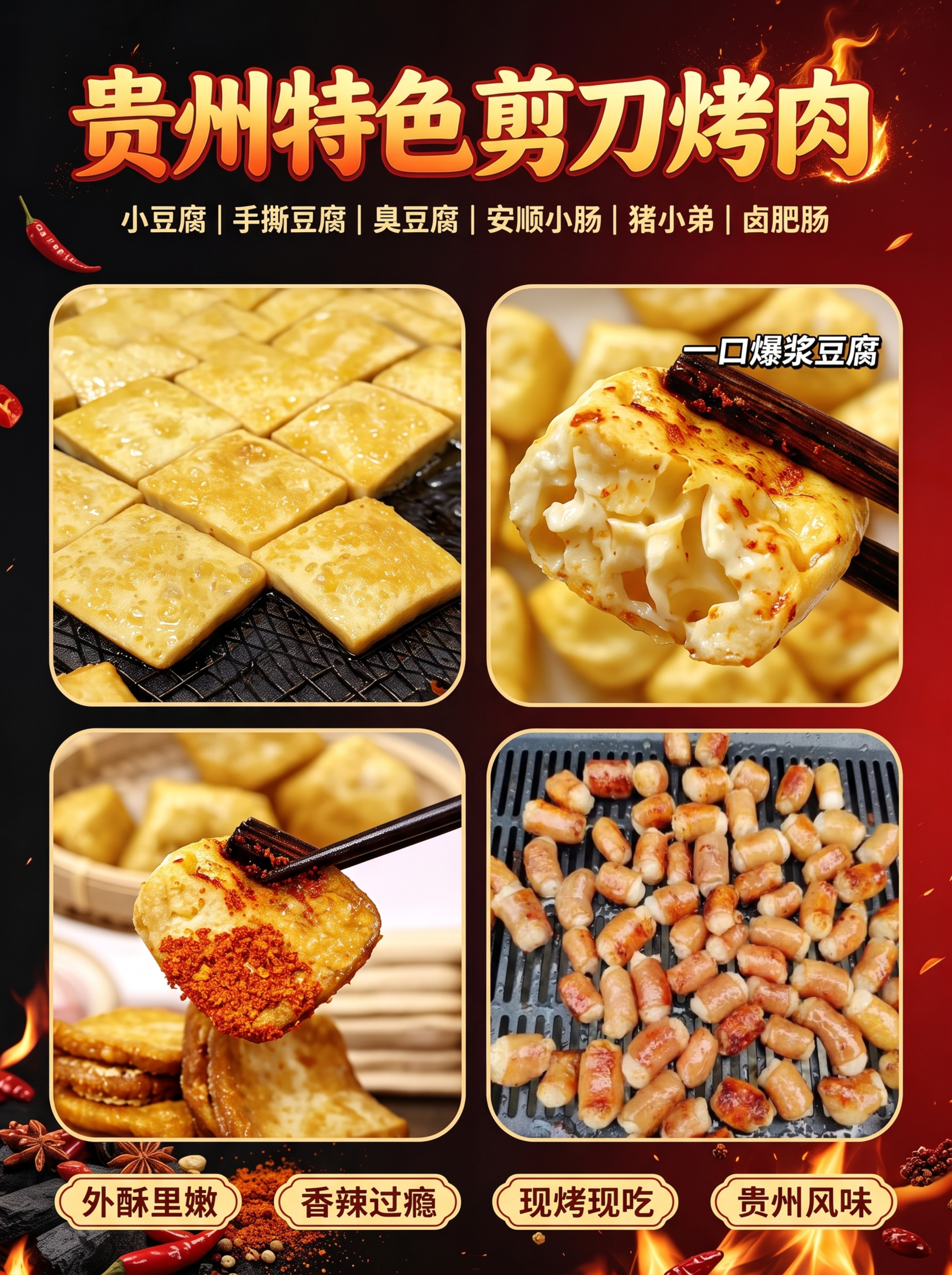 去除右下角的“豆包AI生成”水印，将右下角原香肠图片替换成第二… - 图片创意预览