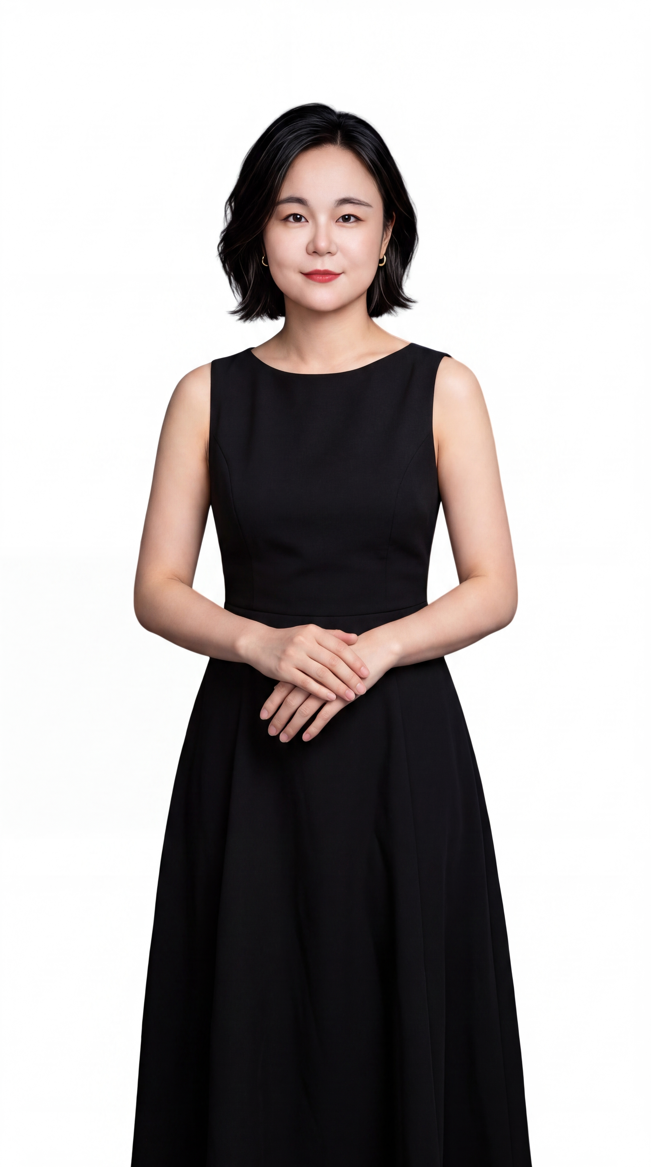 基于参考图中的女性人物，向下扩展生成完整的下半身，保持人物脸型… - 图片创意预览