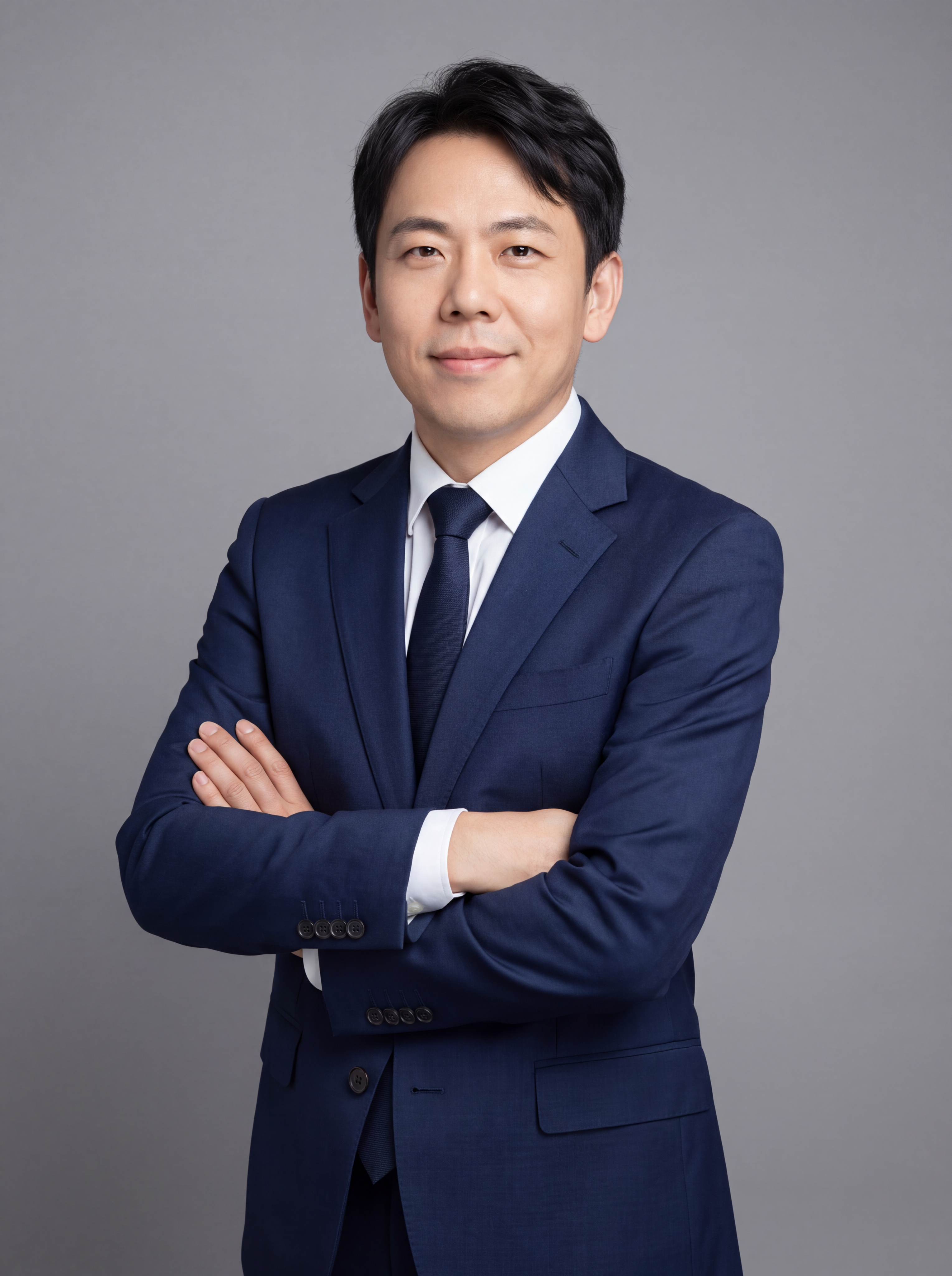参考图中保留人物脸型、发型、年龄等特征生成职场形象照,标准焦段… - 图片创意预览