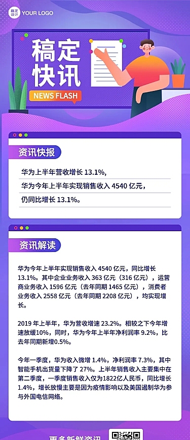 速报快报快讯资讯早报文章长图
