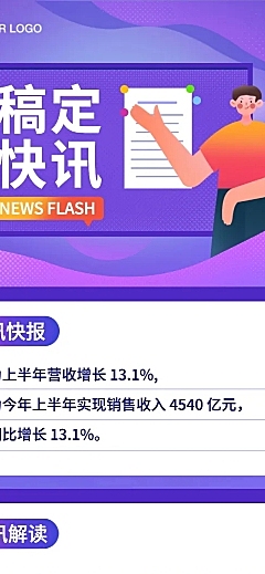 速报快报快讯资讯早报文章长图