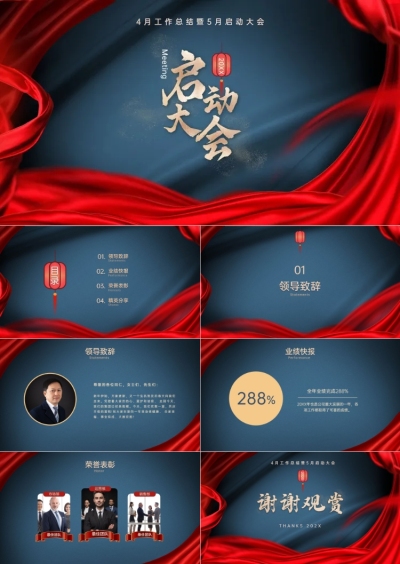 年会销售启动大会PPT