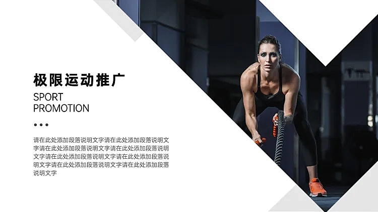 并列关系1项PPT图文页